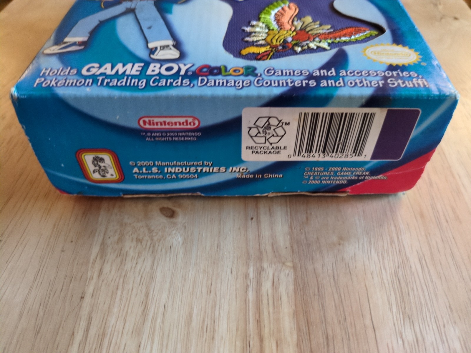 Pokemon GameBoy Color Travel Pak Game Case GB6 – Purple, Lugia Ho-Oh
