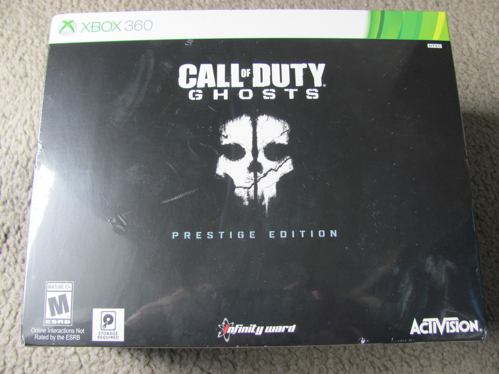 Brand New Call of Duty: Ghosts Prestige Edition for Xbox 360