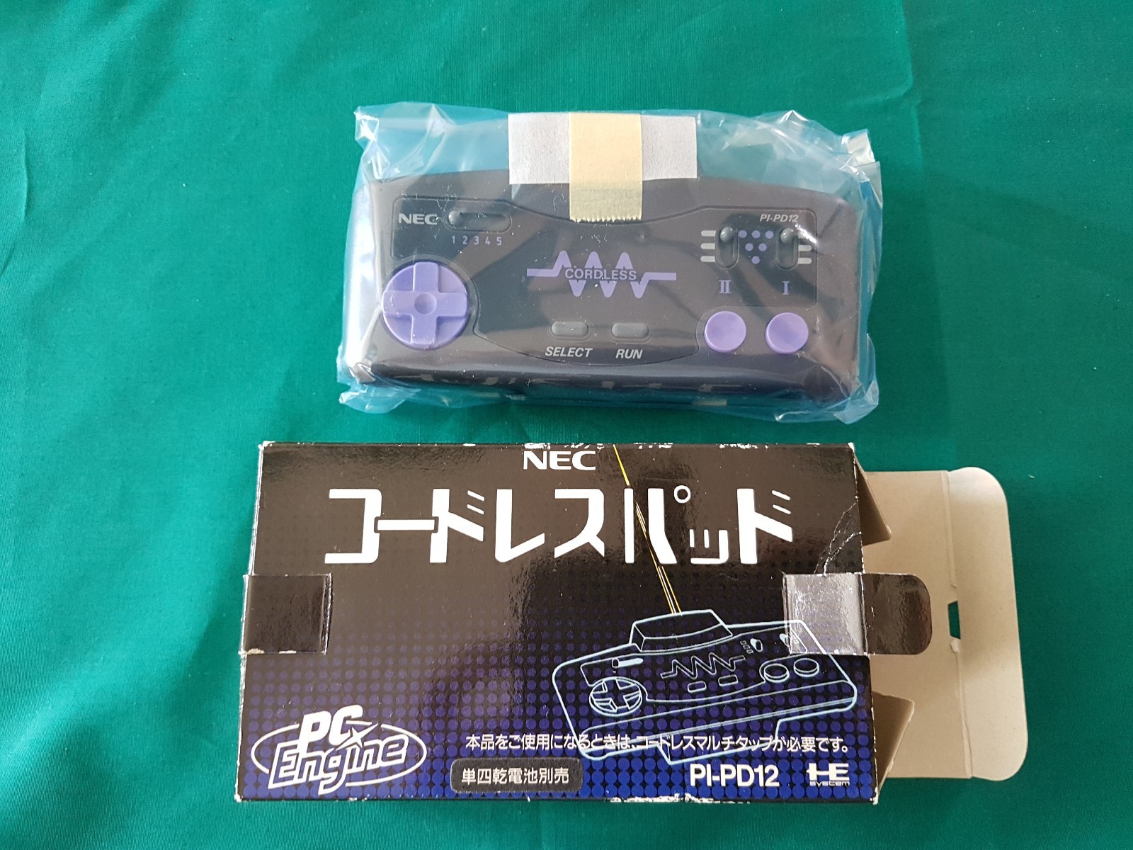 NEC PC-Engine Cordless Pad Controller Wireless PI-PD12 NEW (NEW) R/RX/DUO/CORE
