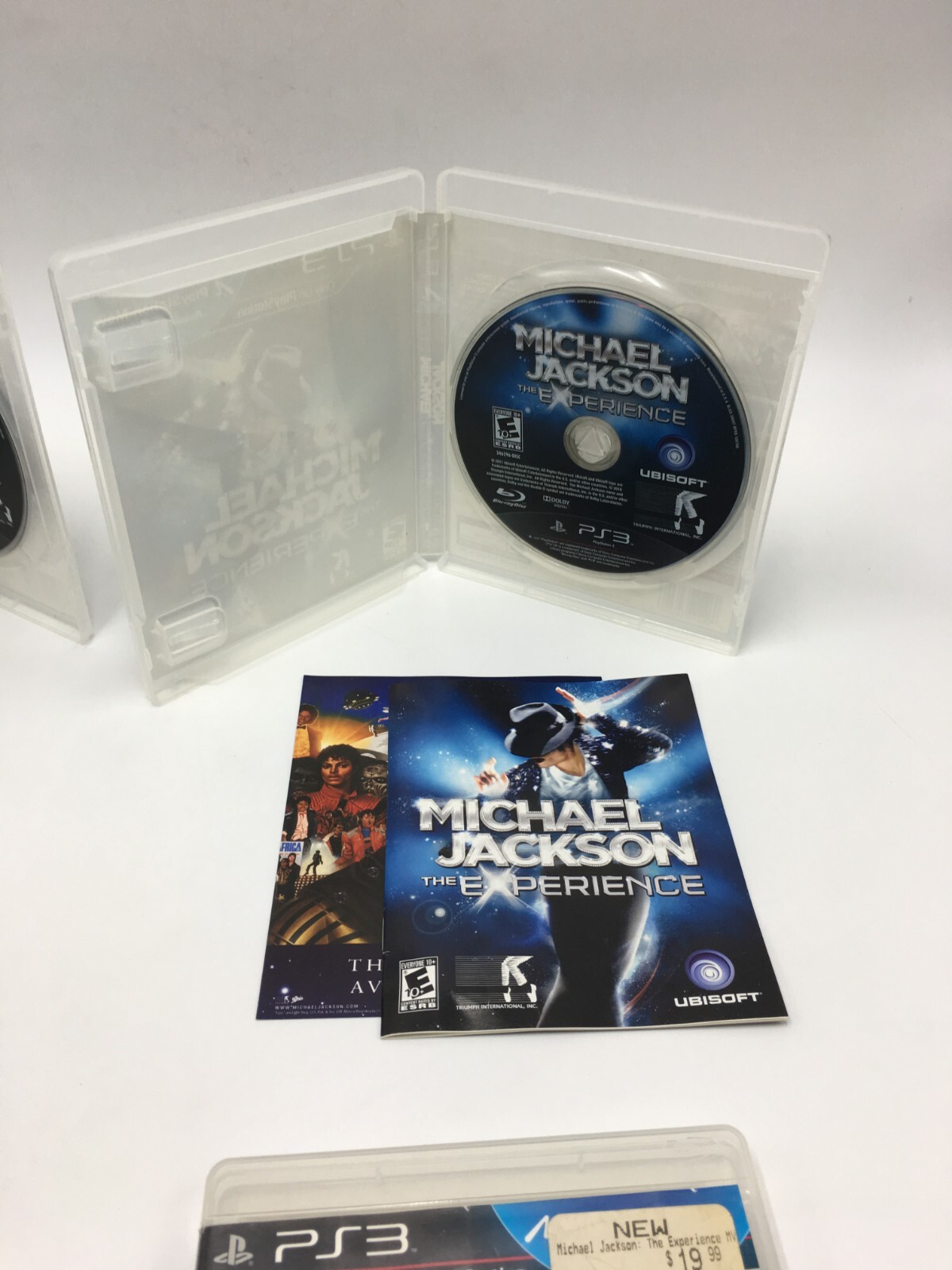 Lot of 4 – Michael Jackson The Experience (Sony PlayStation 3, PS3) w/ Manuals