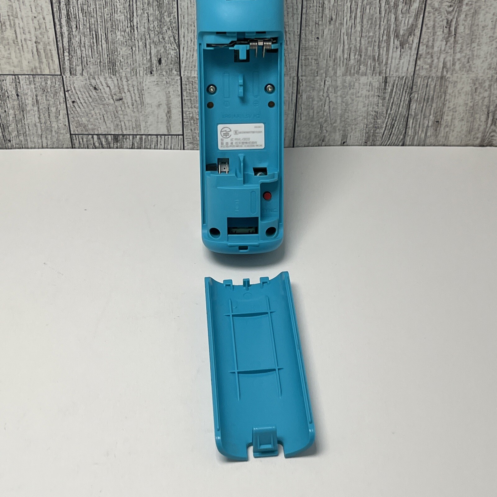 Nintendo Wii Controller Blue RVL-036 Tested
