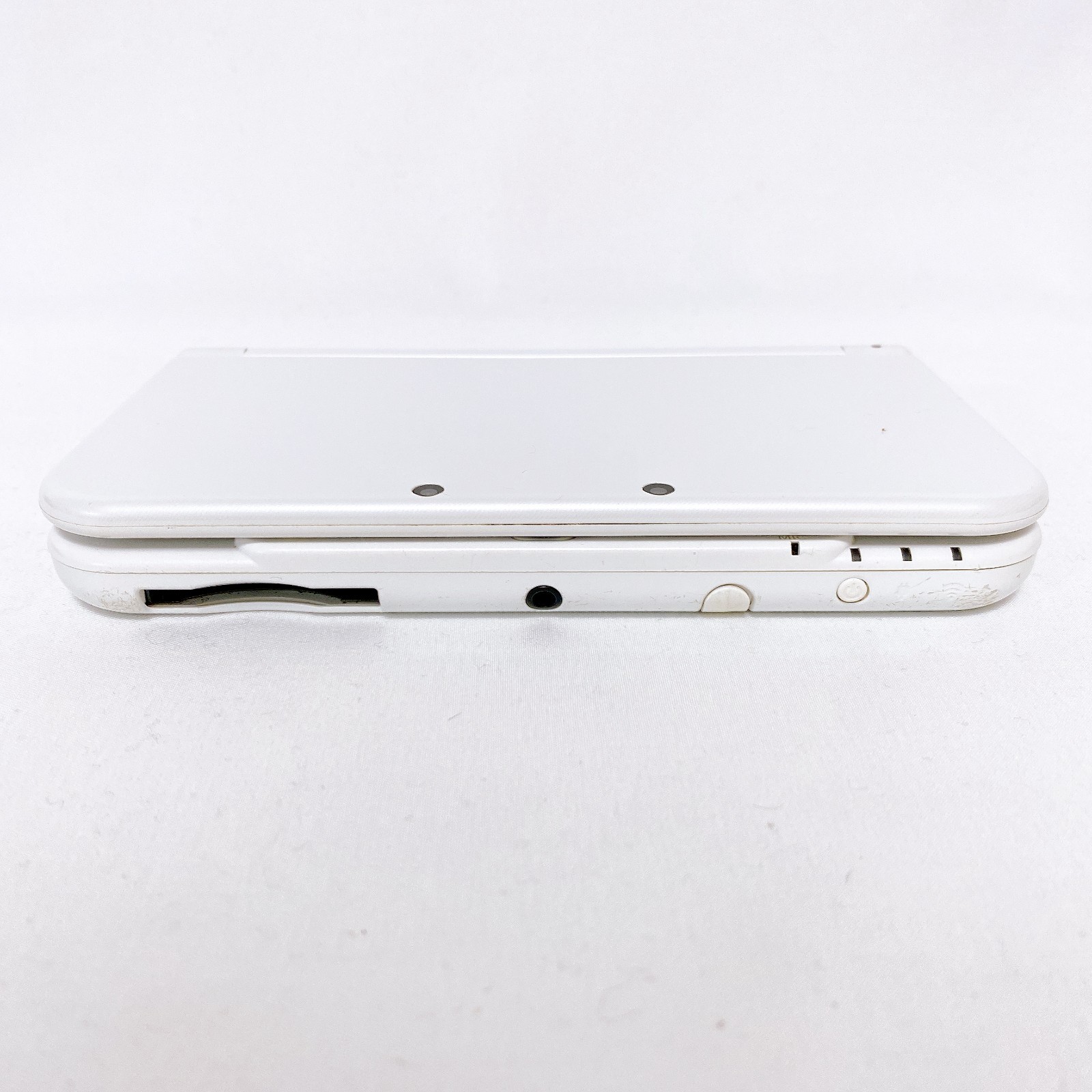 【Dual IPS】New Nintendo 3DS XL LL Pearl White Console Japan Tested Working Rank S