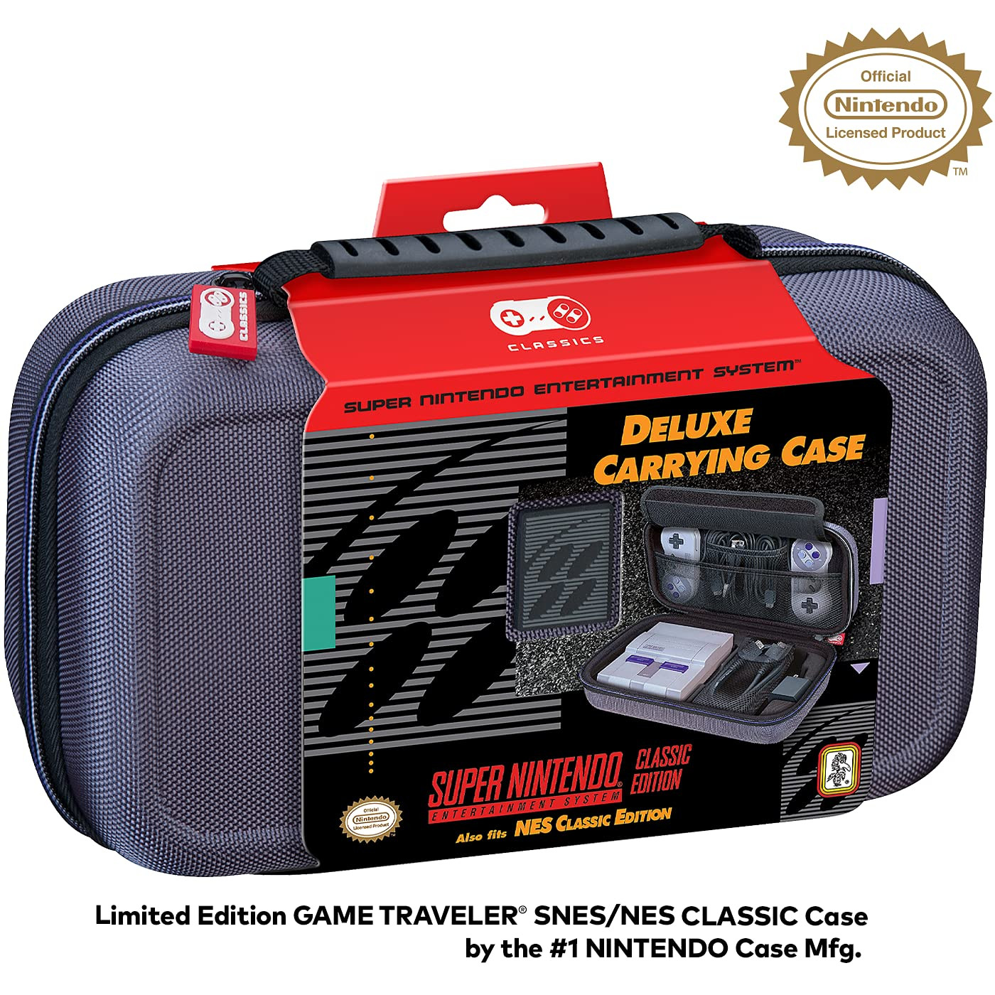 Officially Licensed Nintendo Super Nintendo Classic Entertainment System Carryin