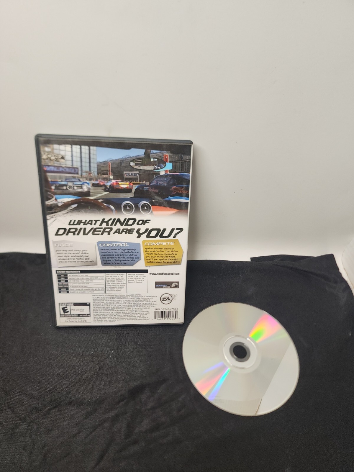 Need For Speed Shift PC DVD-ROM SOFTWARE 2009 EA (T55)