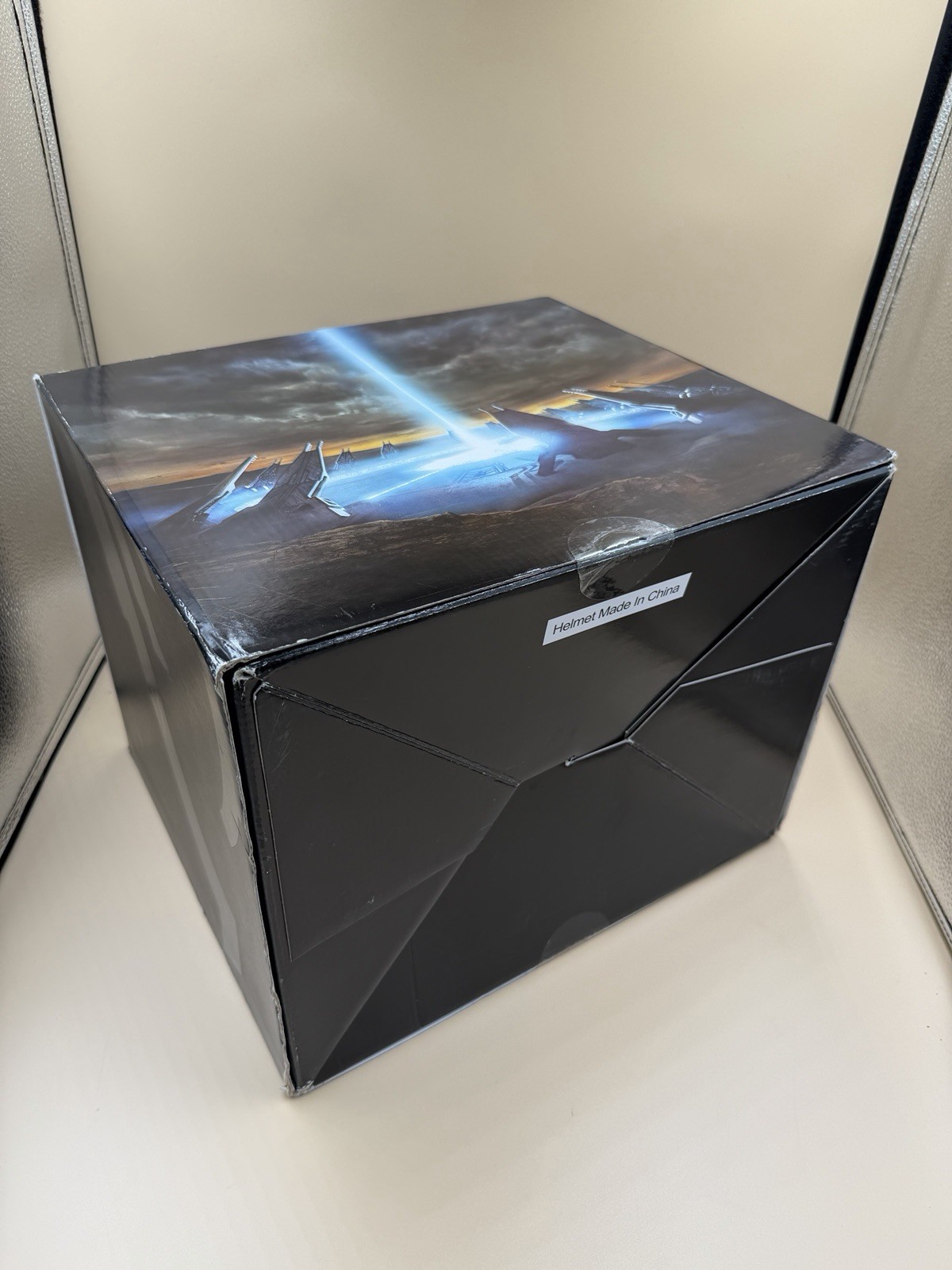 Halo 3 Legendary Edition Xbox 360 Master Chief Helmet Stand Box *Missing game*