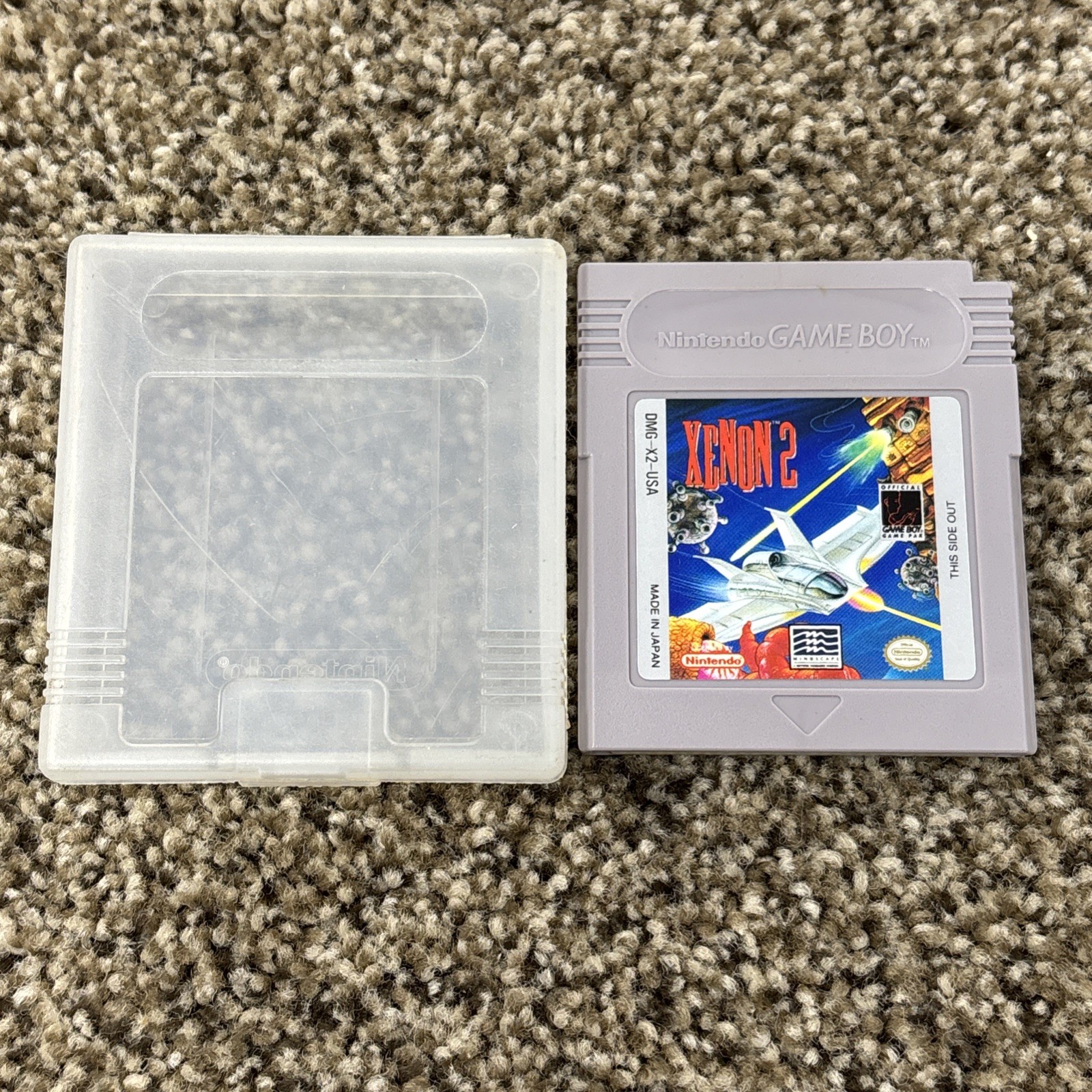 Xenon 2 – Nintendo Game Boy, Mindscape 1992 Cart And Case Tested