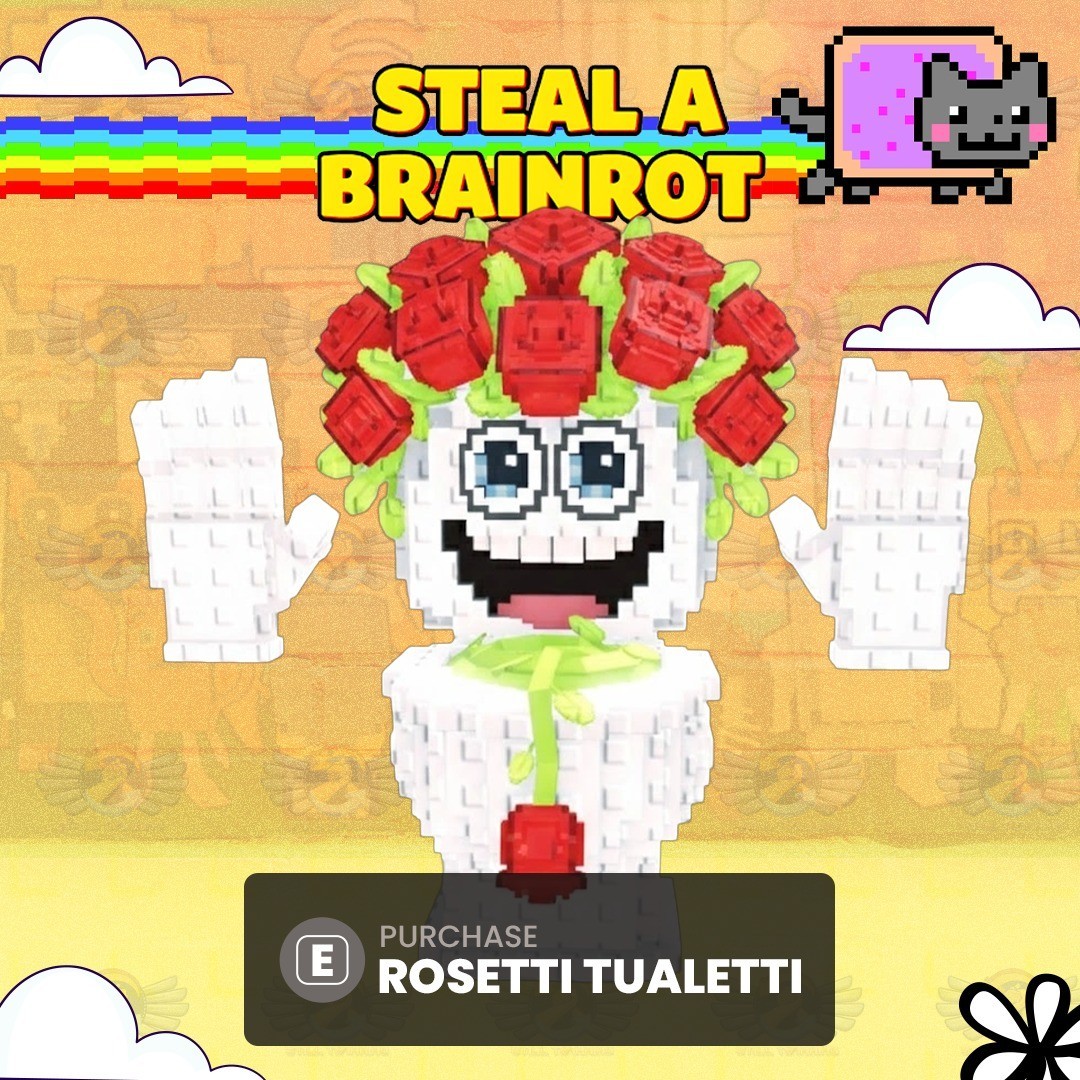 1 Rosetti Tualetti- Steal a Brainrot