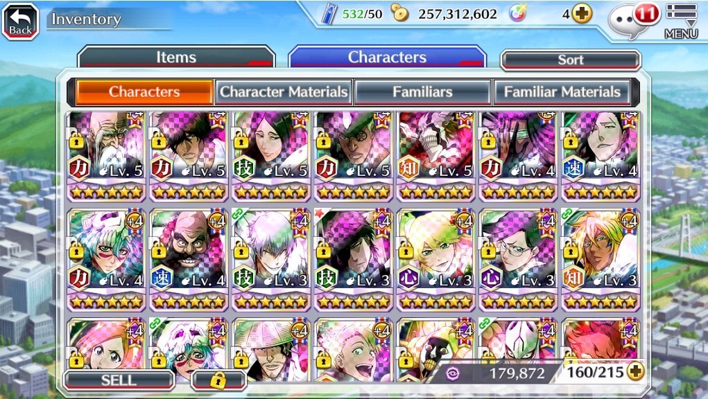 Bleach Brave Souls(BBS) FT TYBW Yamamoto+5/5 SAFWY Unohana