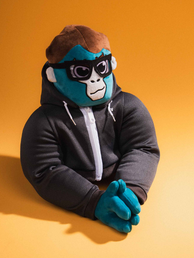 Official Gorilla Tag Plush LEMMING Monke Plushie Set +Game Code Juniper/Makeship