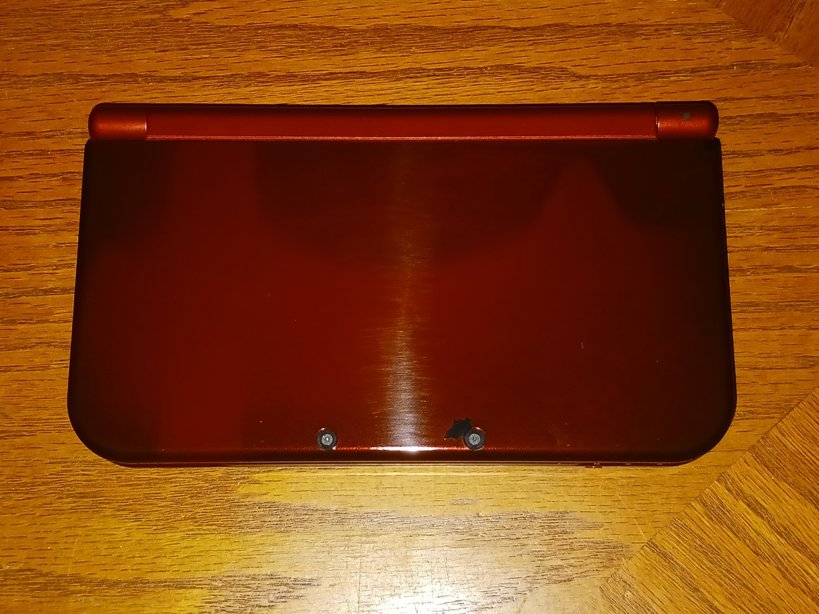 New Nintendo 3DS XL Red RED-001 Console w/ 4 Games TESTED & WORKS