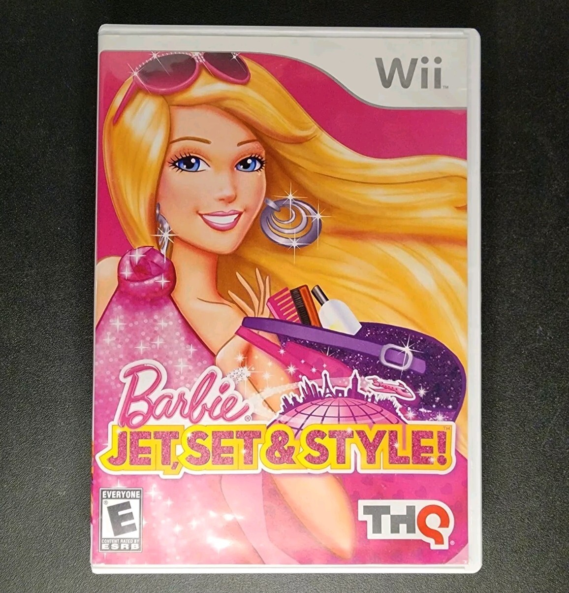 Barbie: Jet, Set & Style (Nintendo Wii, 2011) TESTED and Complete with Manual