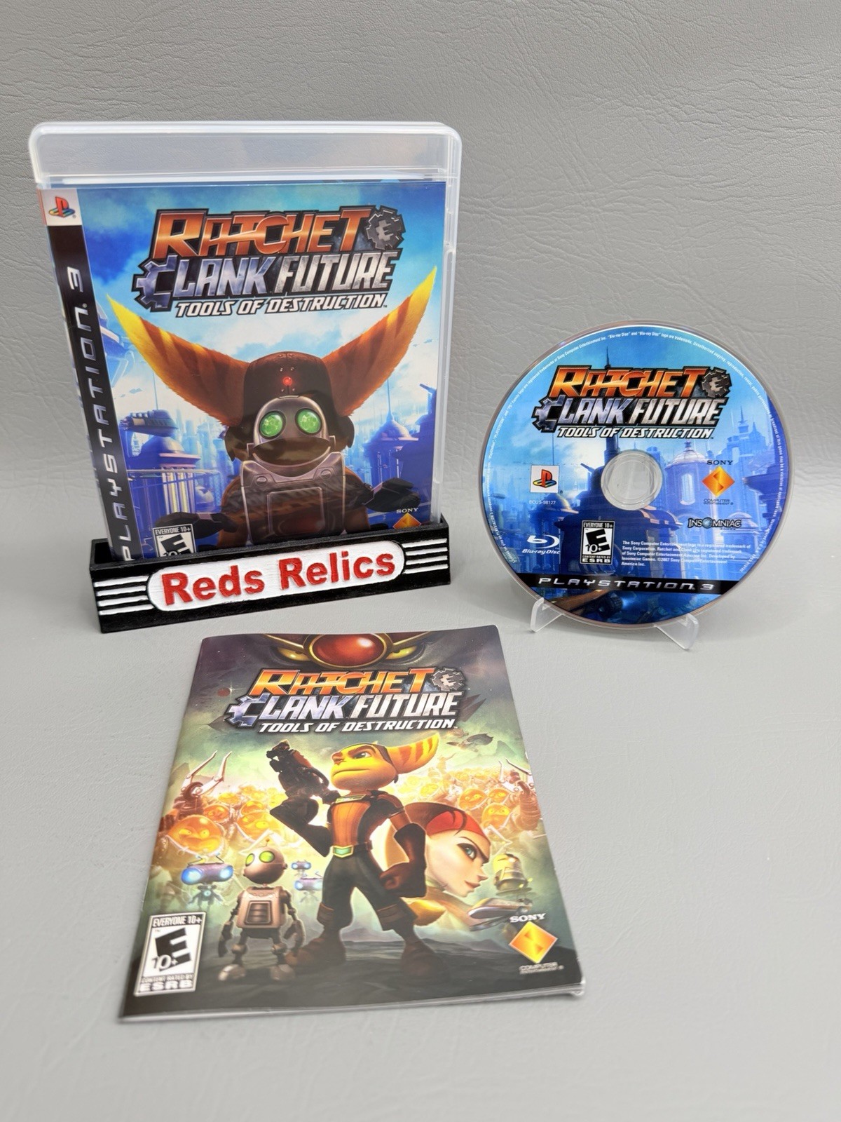 Ratchet and Clank Tools of Destruction PlayStation 3 PS3 CIB – Pristine
