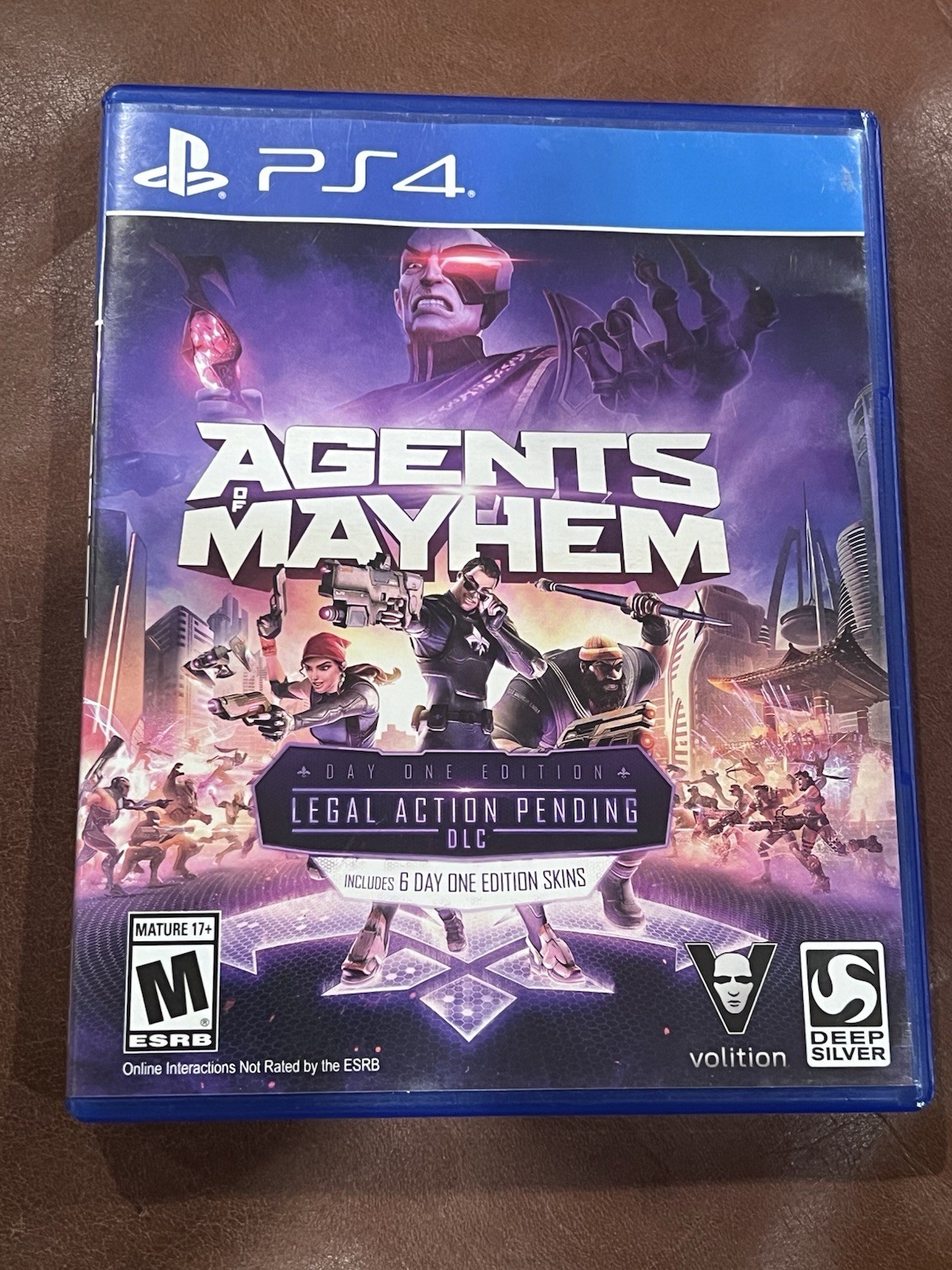 Agents of Mayhem DAY ONE EDITION Legal Action Pending (PS4) PLAYSTATION 4 +code