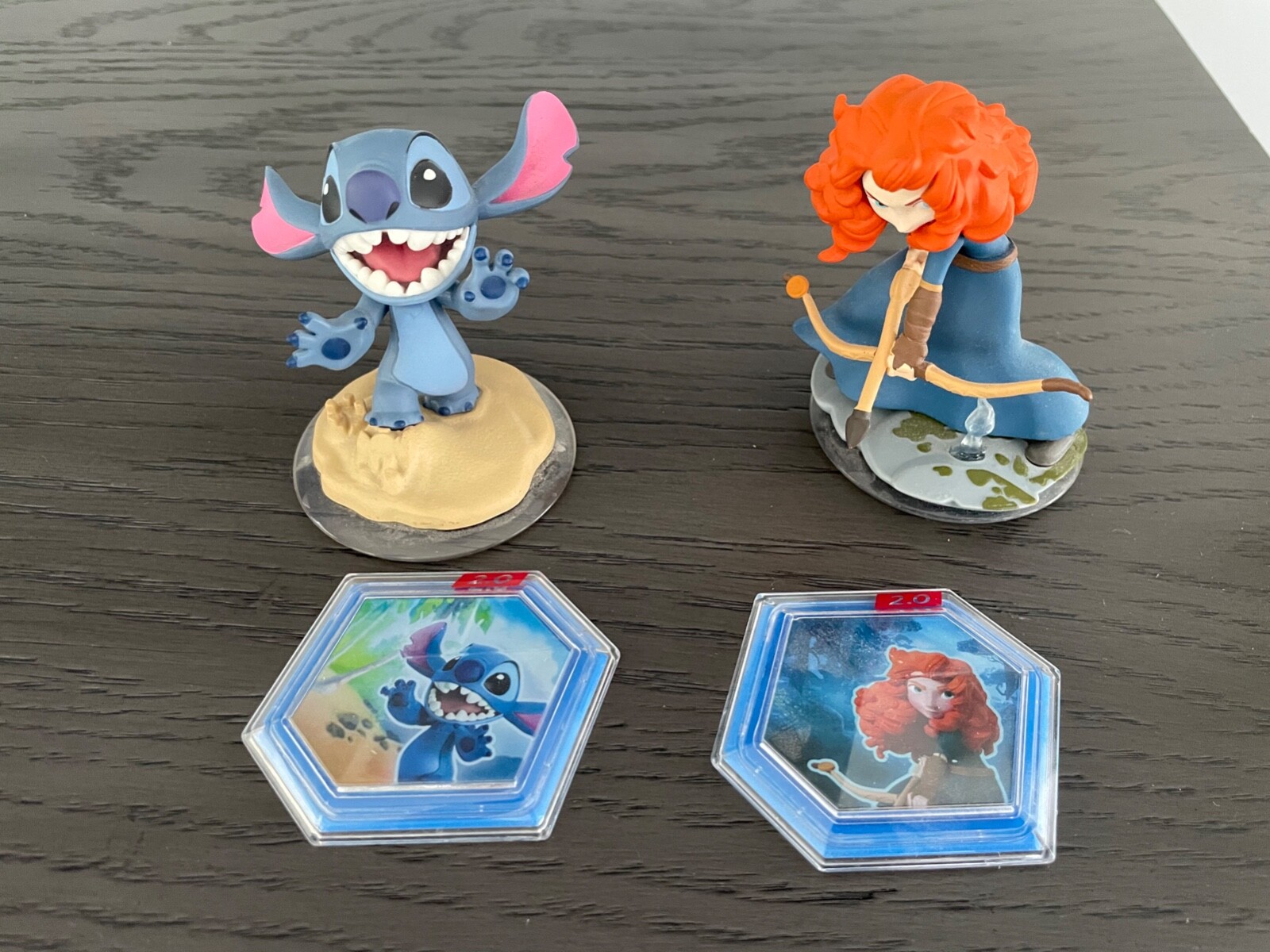 Disney Infinity 2.0 Brave Merida + Lilo & Stitch’s Stitch Figures + Power Discs