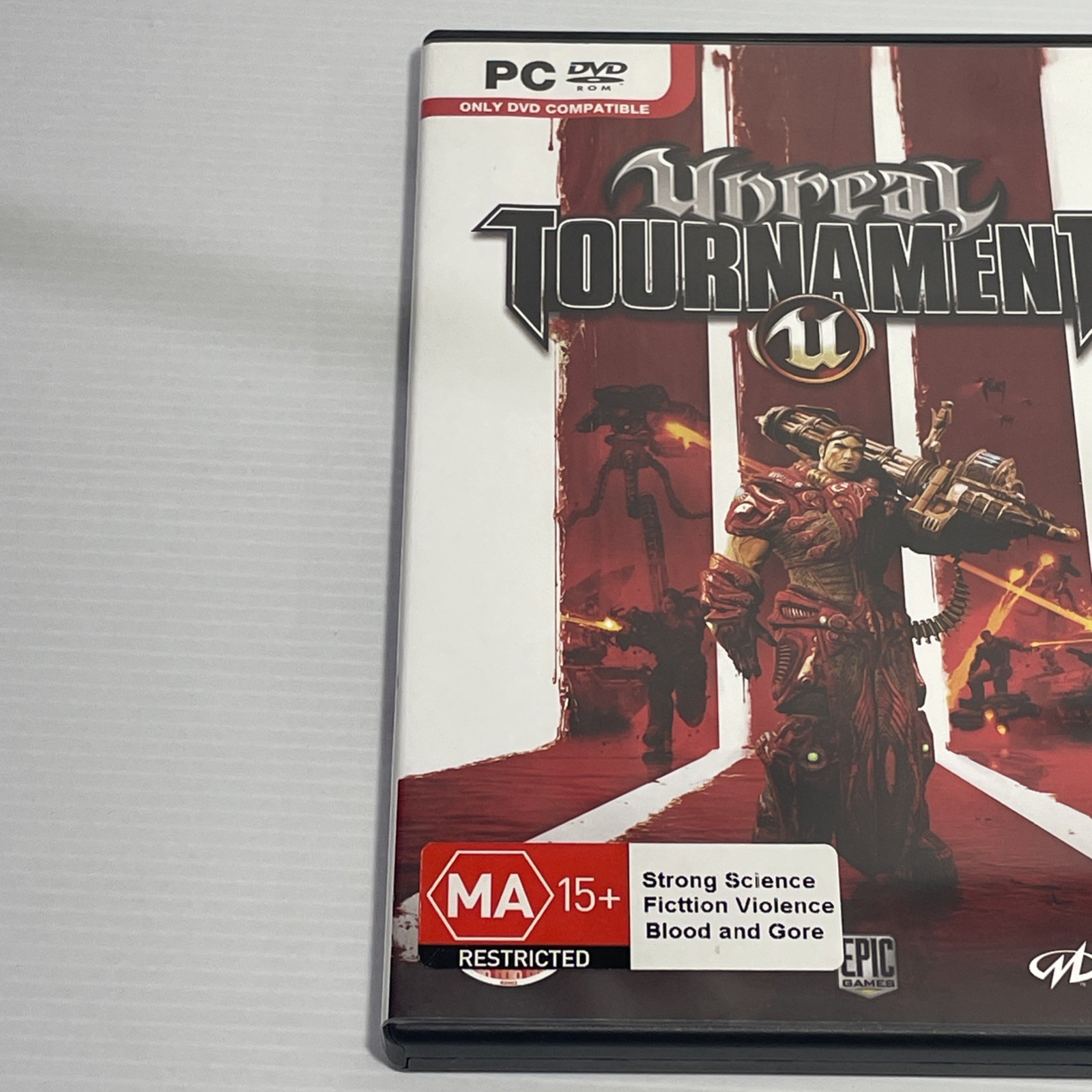 Unreal Tournament 3 PC DVD ROM Game 2007 Complete VGC Australian MA15+