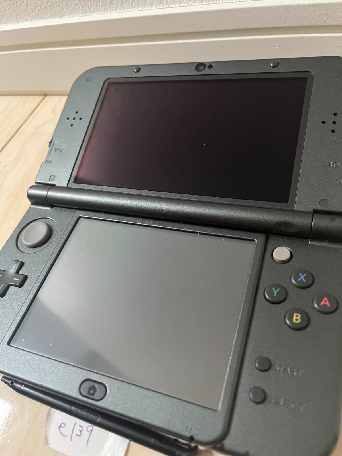 Dual IPS New Nintendo 3DS LL XL Metalic Black Console Tested Excellent e139