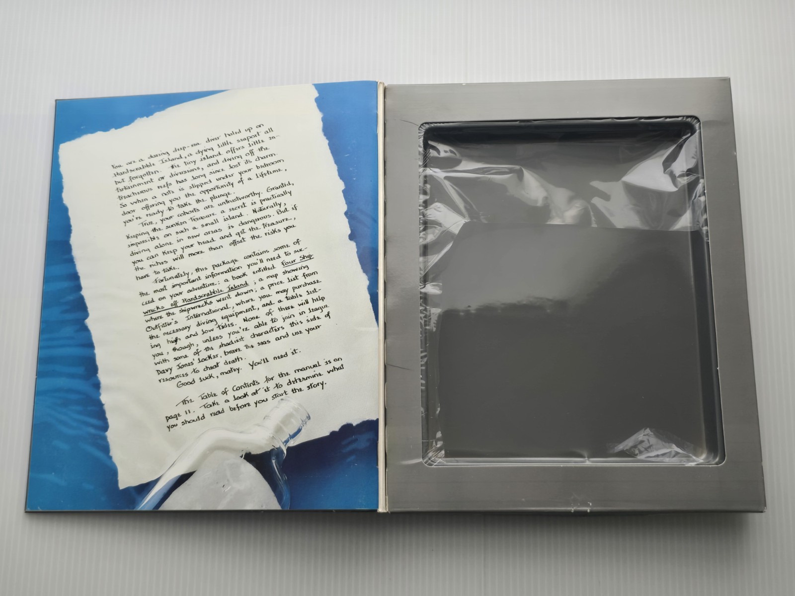 Cutthroats (Macintosh, 1984) Infocom Gray Box