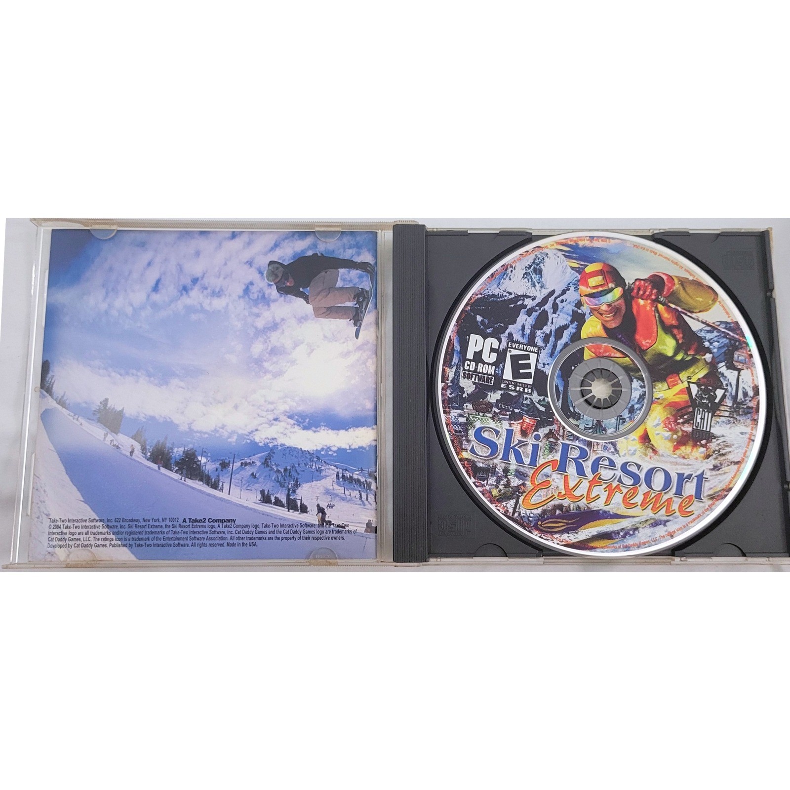 Global Star Ski Resort Extreme PC CD-ROM Software OS Windows Good Tycoon Sim