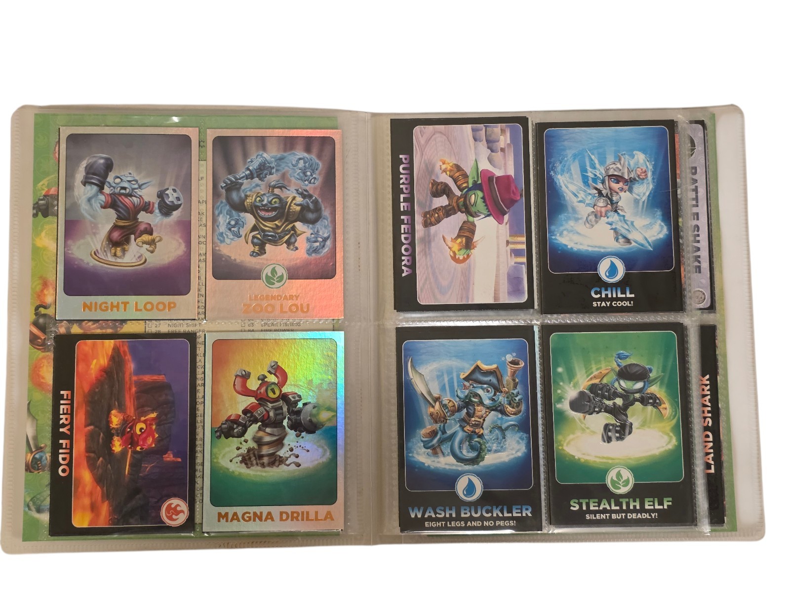 Skylanders SWAP FORCE Trading Card Album, with 109 Cards, FULL! 2012, 2013 Topps
