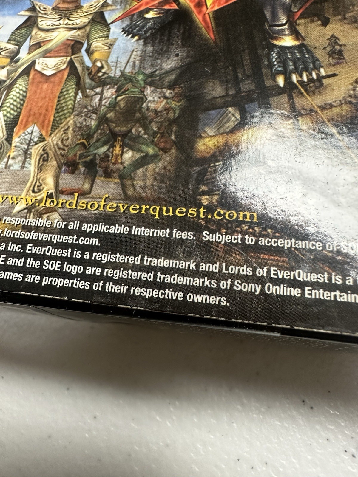 Lords of EverQuest (PC 2003) Small Box PC GAME
