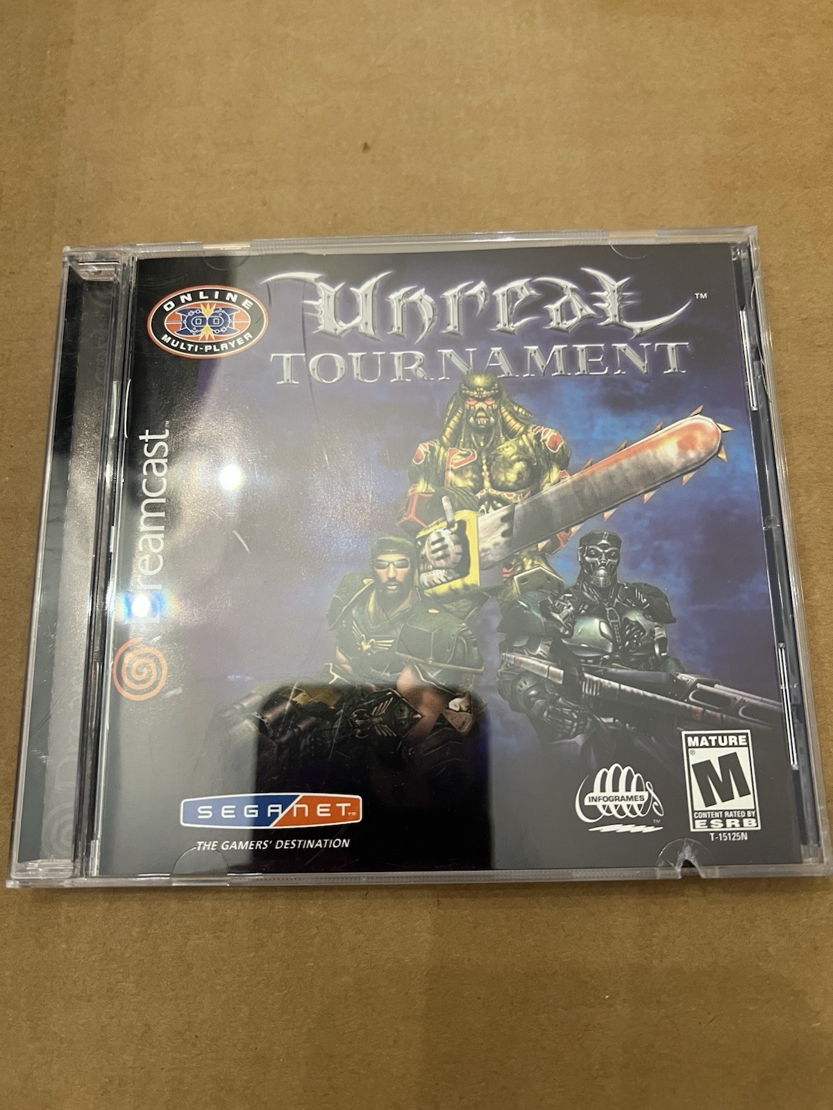 Sega Dreamcast Unreal Tournament Complete Video Game 2001 with Manual Tested