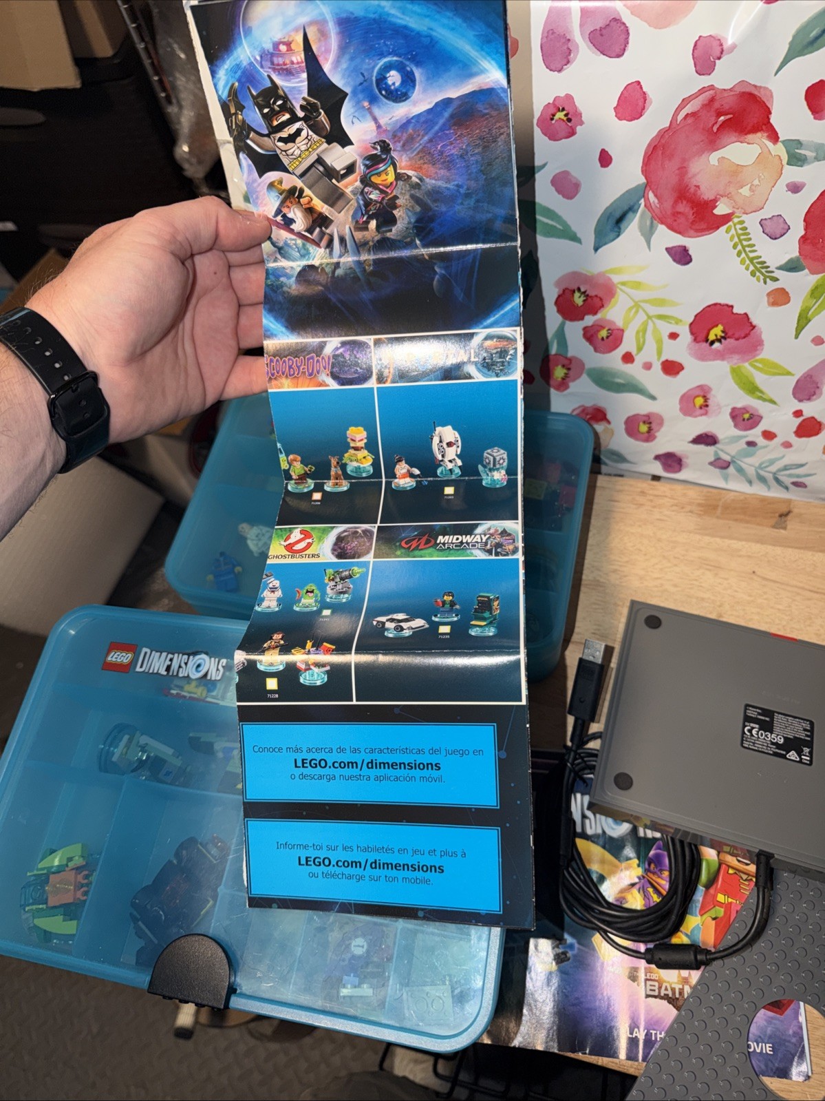 LEGO Dimensions Starter Packs W/Minifigures Vehicles PortalBase + 3 Storage Case