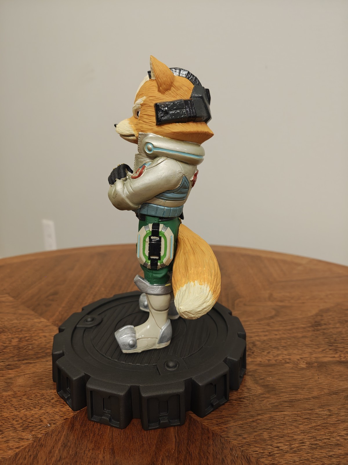 🔥 Star Fox Zero – Fox McCloud 8″ Resin Stone Statue – Nintendo – Power A 🔥