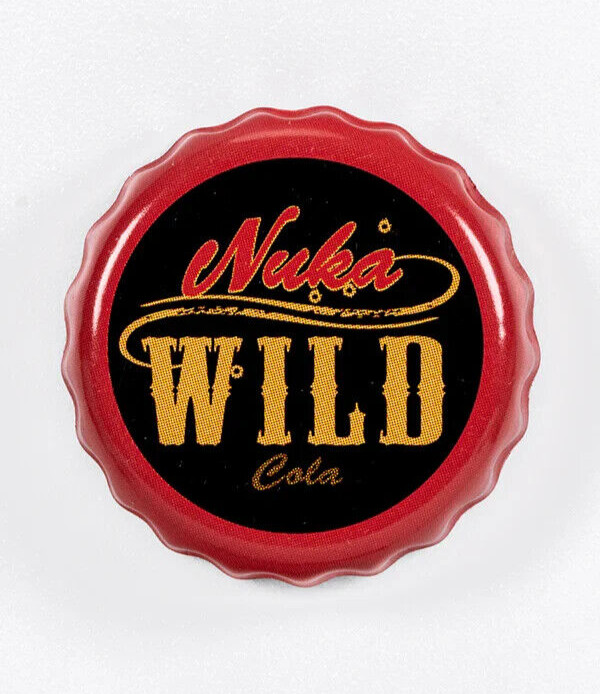 Fallout Bottle Cap Series Nuka Cola Wild With Collectible Tin x 20 Caps