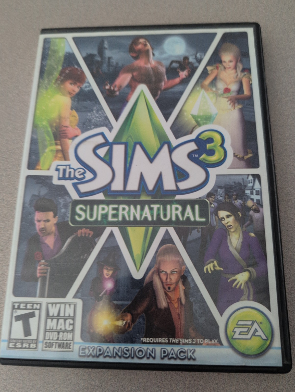 The Sims 3 Supernatural (Windows/Mac) PC Complete In Box CIB