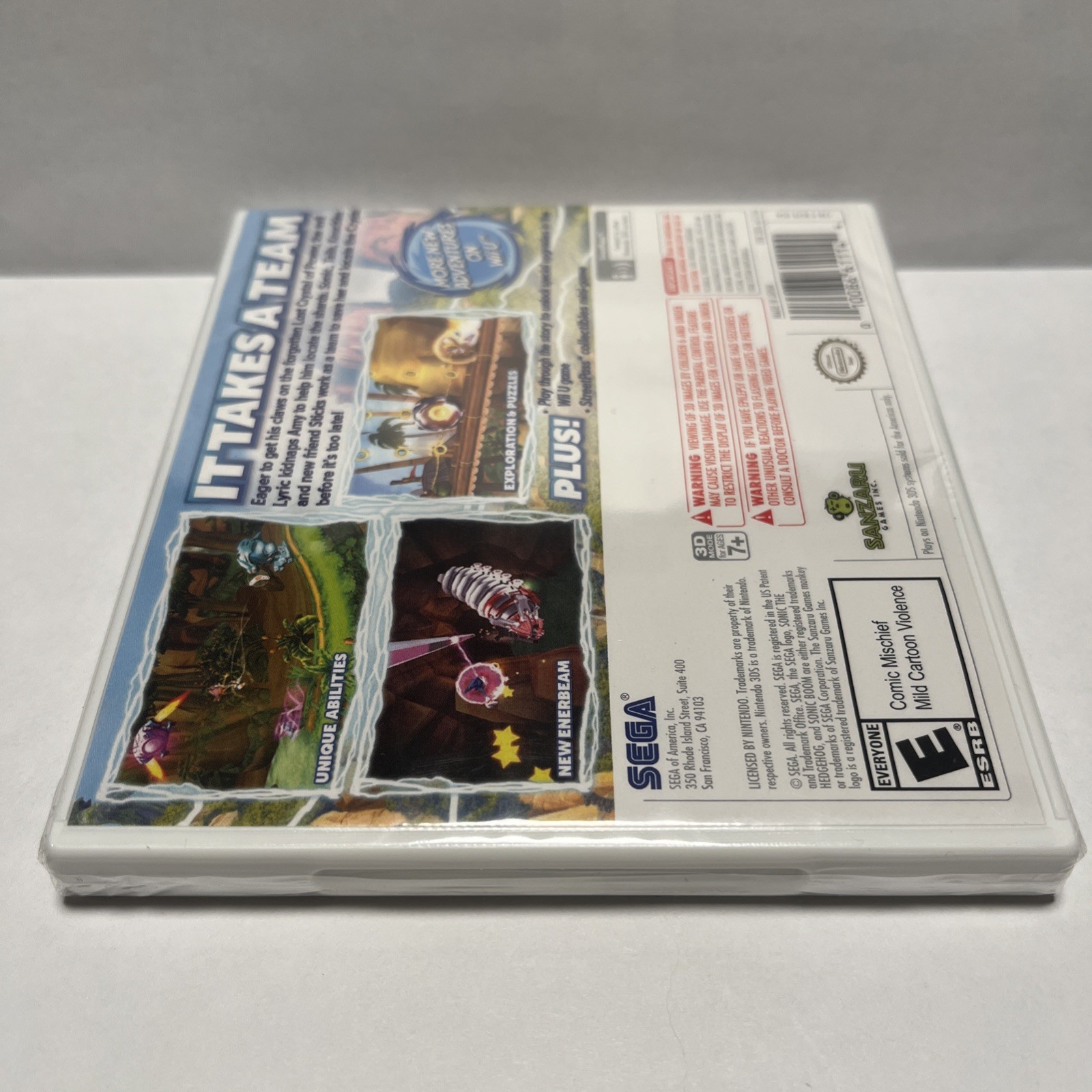 Sonic Boom: Shattered Crystal for 3DS. (SEALED)