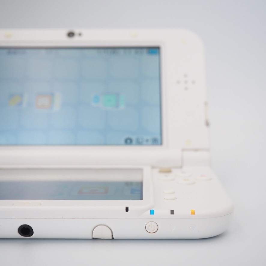 [Dual IPS] New Nintendo 3DS XL LL Pearl White Console Tested working w/Charger