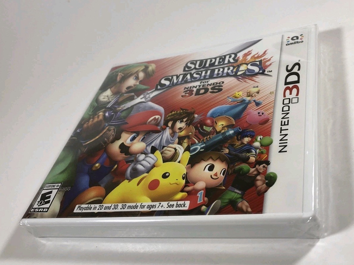 Super Smash Bros. (Nintendo 3DS, 2014) – NEW – Ships TODAY!