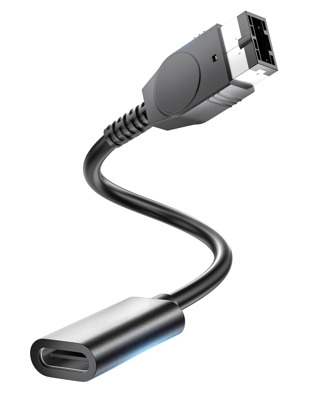 USB-C Adapter for Gameboy Advance SP Charger: Support USB-A to C & USB-C to C Ca