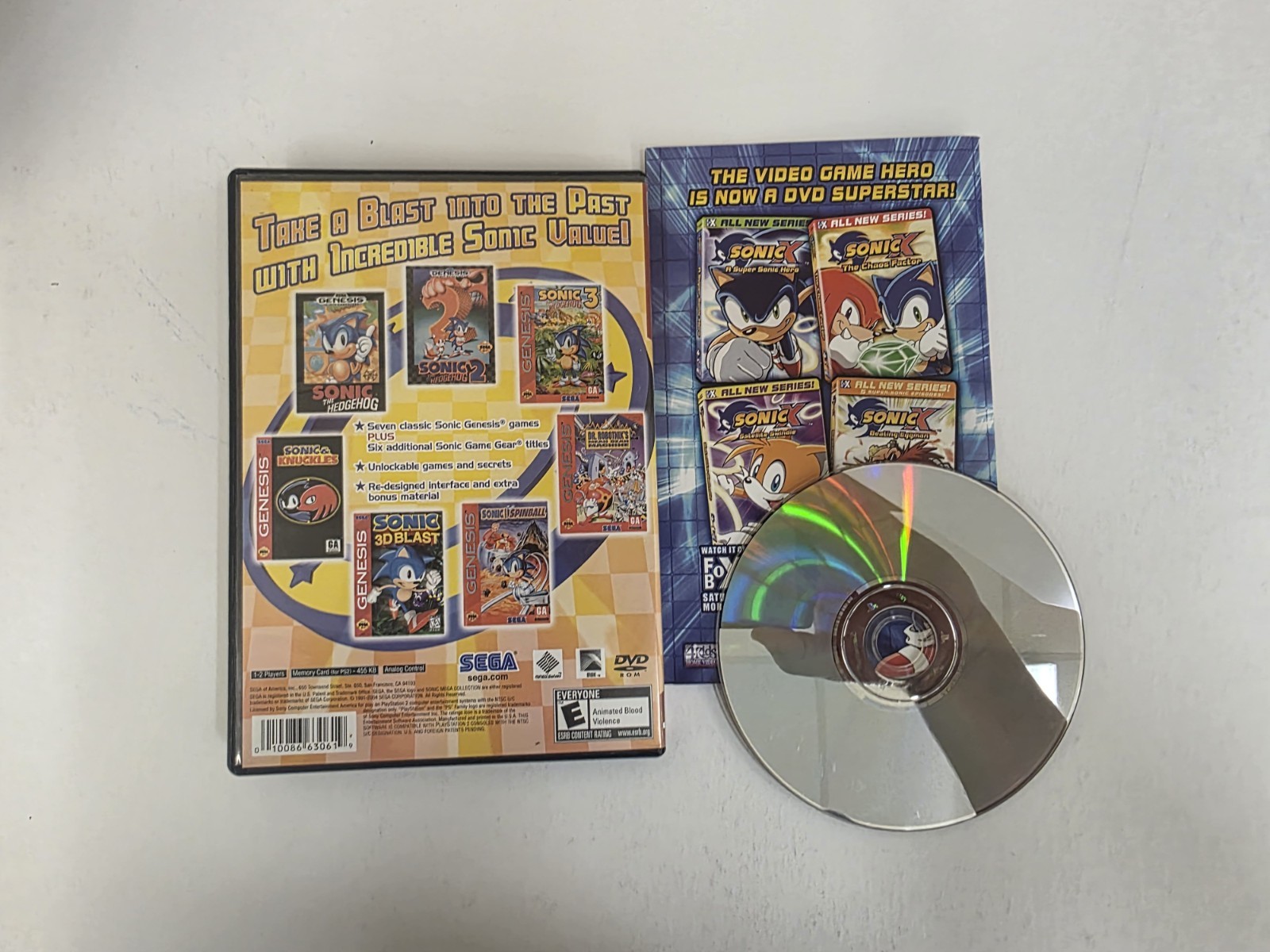 Sonic Mega Collection Plus Sony PlayStation 2 CIB PS2