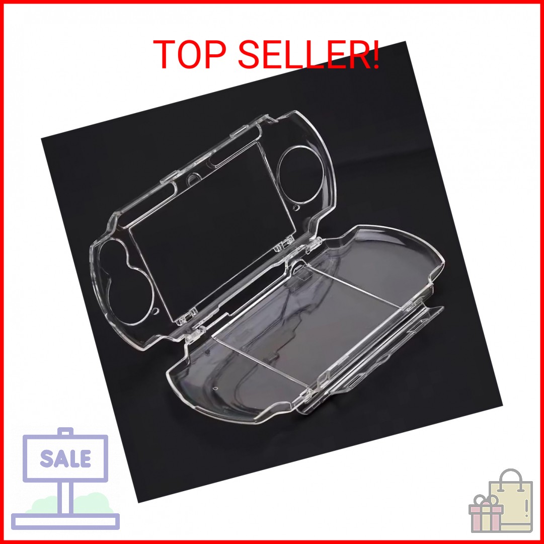 KlsyChry Transparent Hard Shell Case Cover Compatible with PSP 2000/3000, Replac