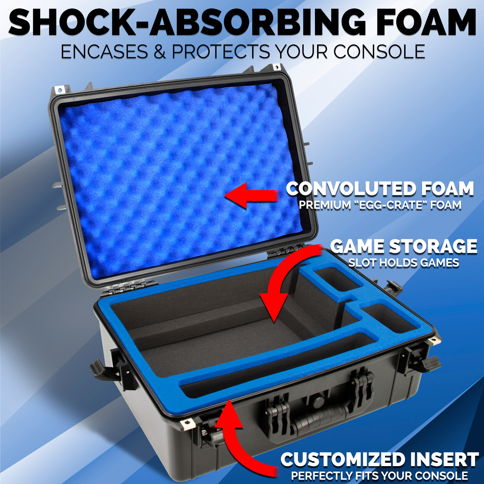 Hard PS5 Case for PlayStation 5 Console and PS5 Accessories Includes Case Only