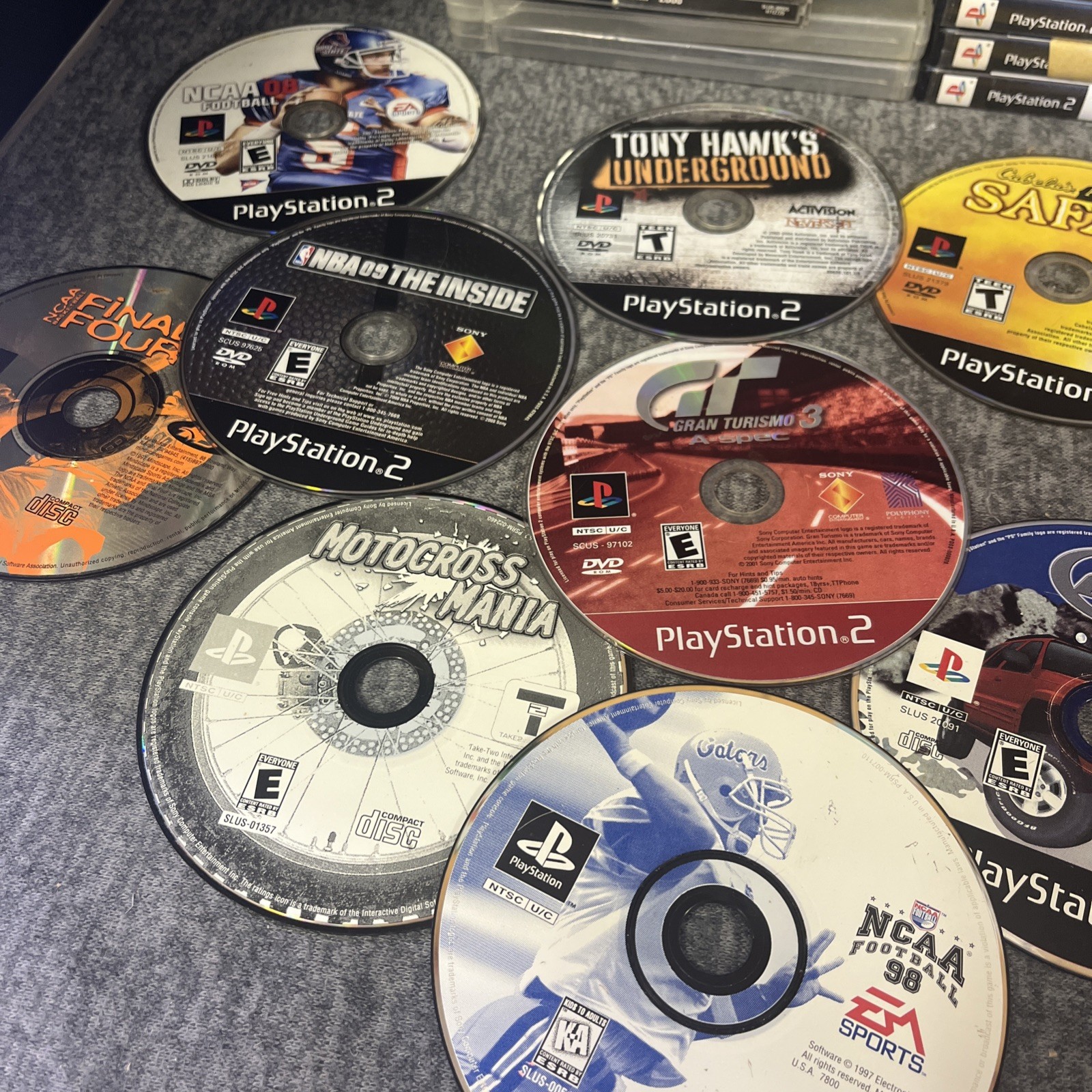 PS2 Game Lot 35 Games – Untested – Most Will Need Resurfacing Jobs Done
