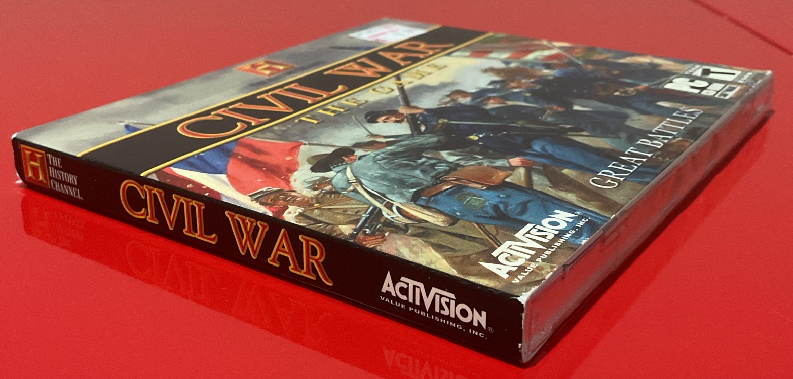 The History Channel Civil War The Game- Windows XP, ME, 98 (New/Sealed)