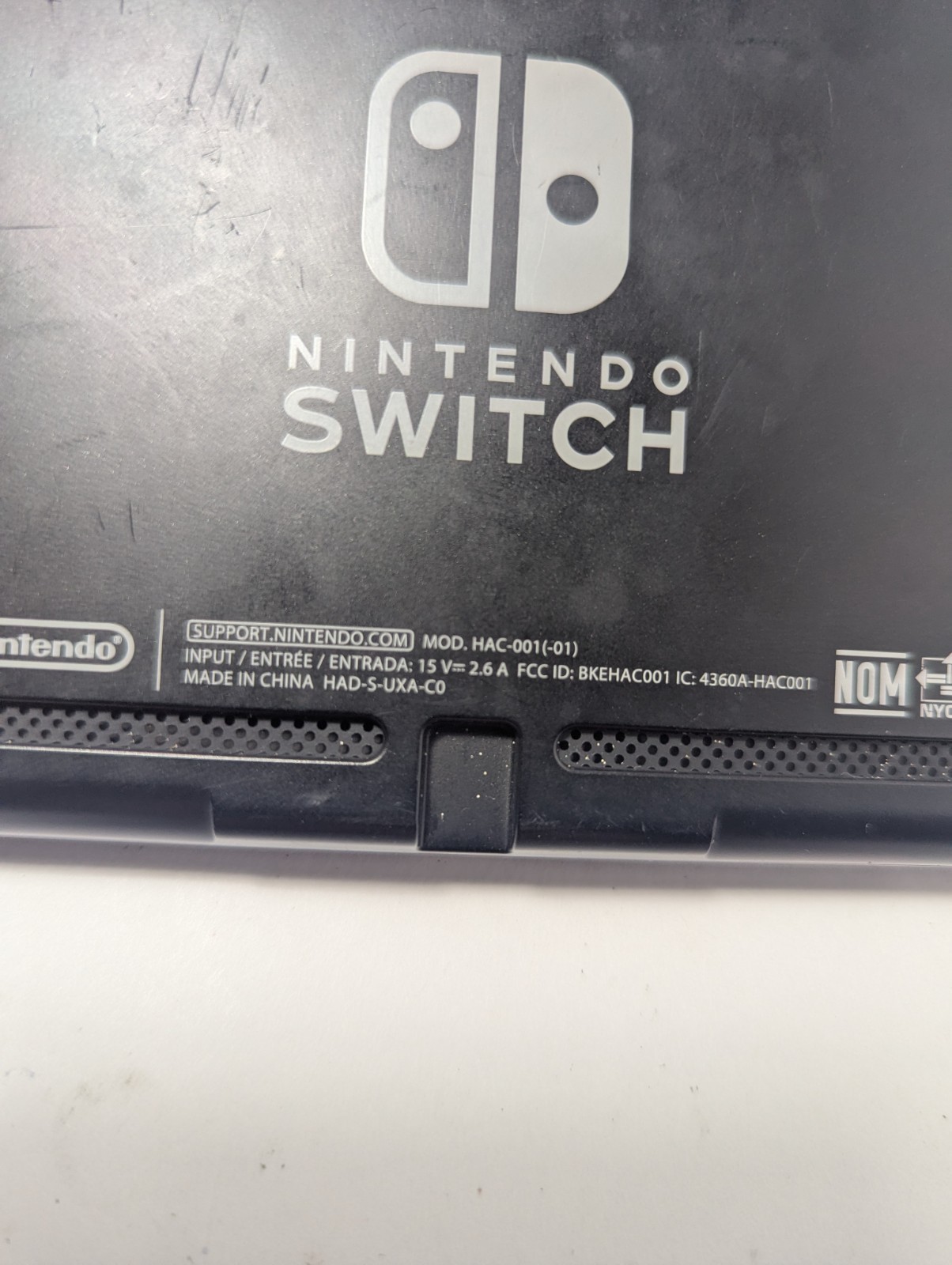 Nintendo Switch HAC-001 Handheld Game Console 6.2 LCD w/ Joy-Cons, TV Dock, Card