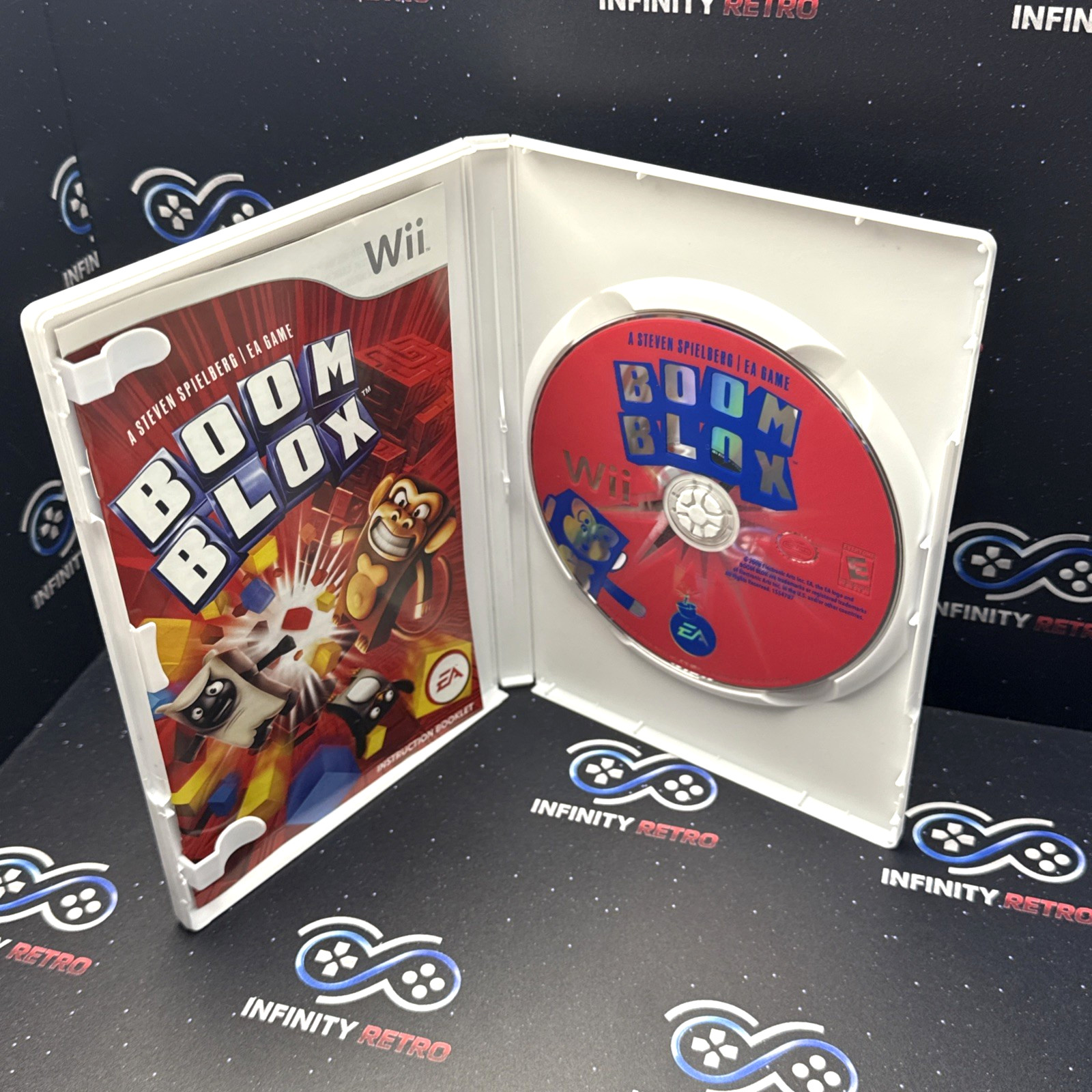 Boom Blox Nintendo Wii CIB Complete Refurbished & Tested Free Shipping