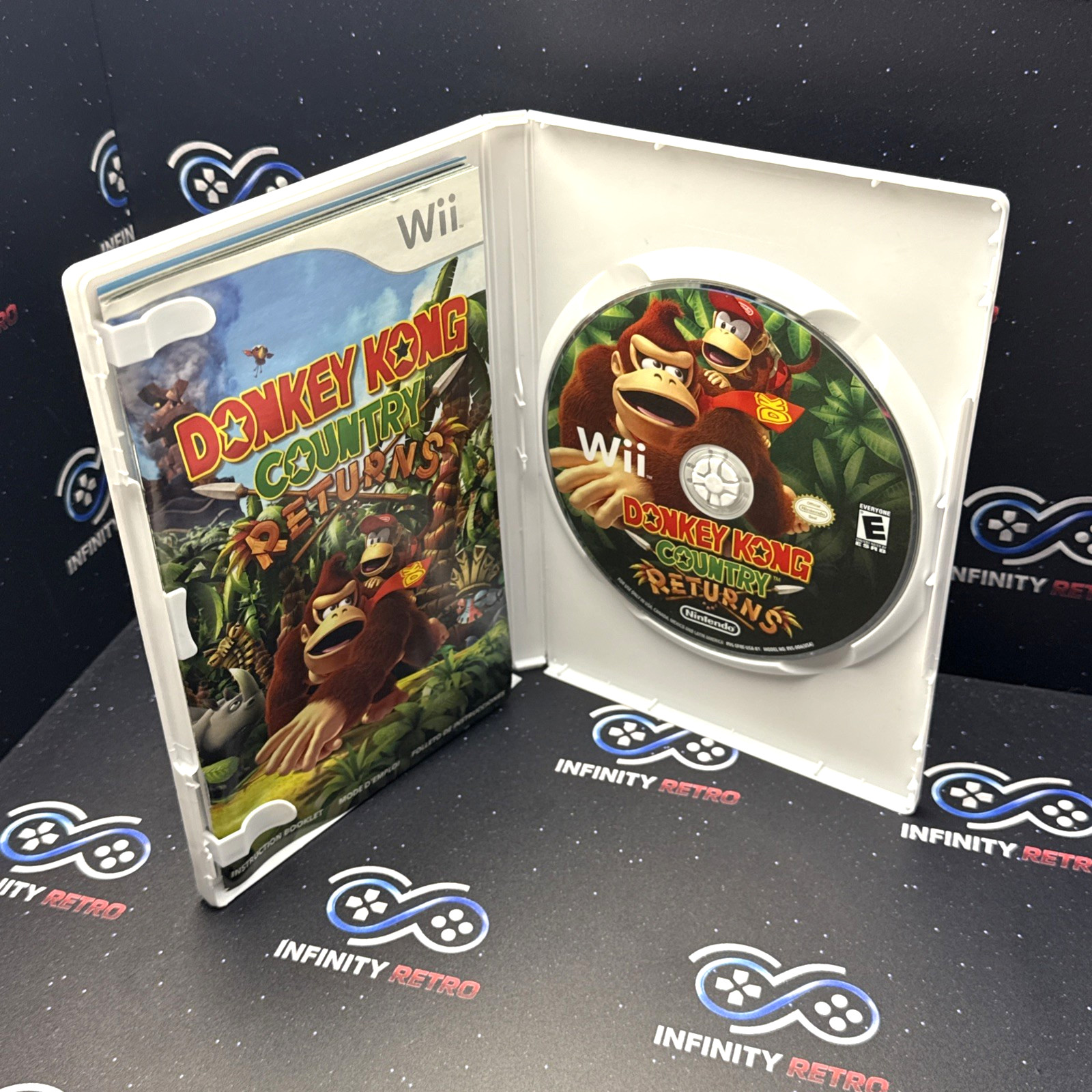 Donkey Kong Country Returns Nintendo Wii CIB Refurbished & Tested Free Shipping