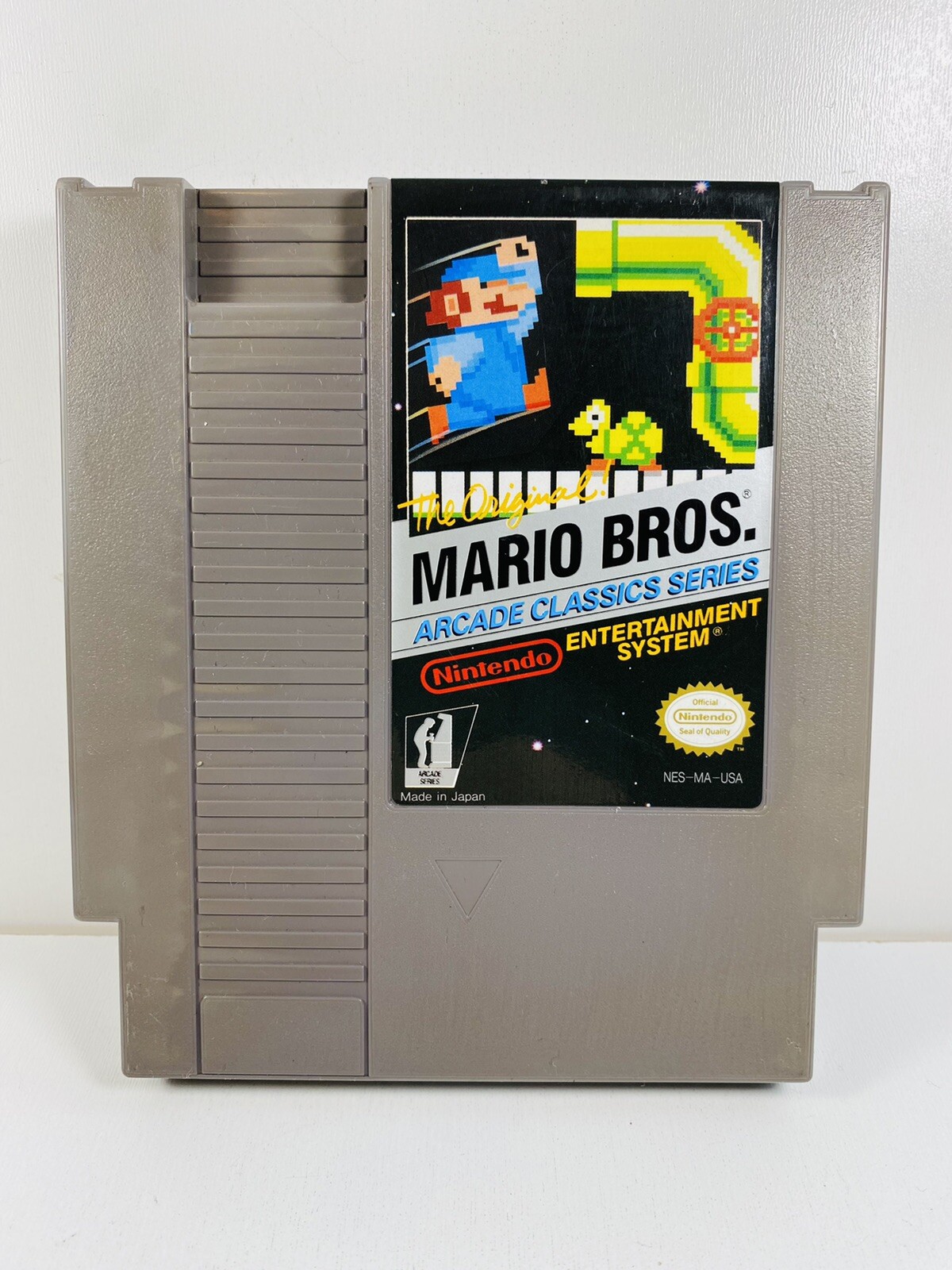 Mario Bros. Arcade Classic Series Nintendo NES RARE Original Game TESTED