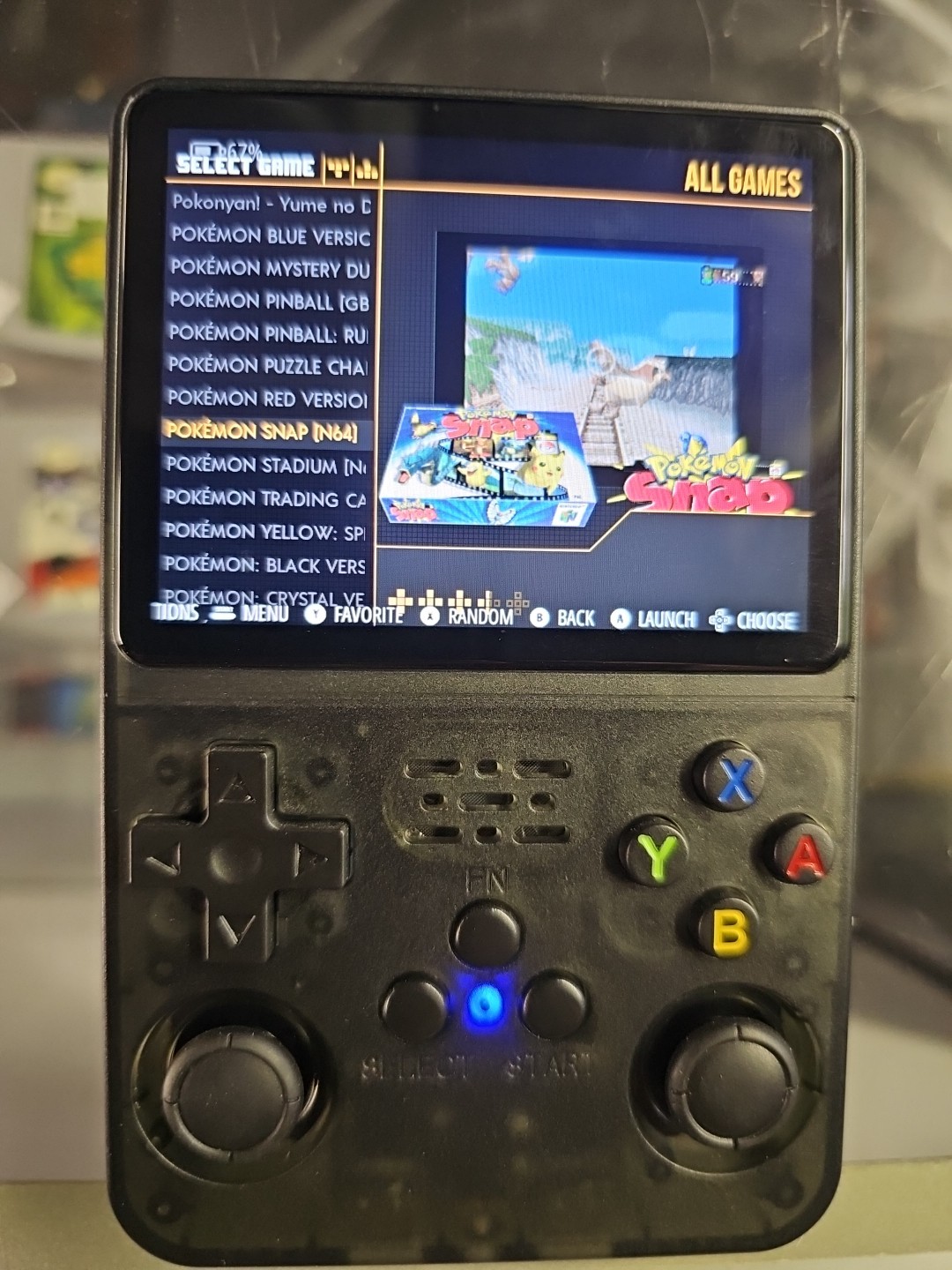 R36S Ultra Handheld Game Console 3.5 Inch IPS Screen 20000+ Games BLACK ONLY NEW