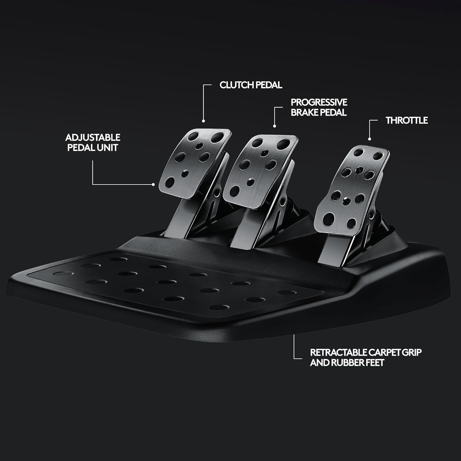 New Logitech G29 Driving Force Racing Wheel Pedals for PS5 PS4 PC Mac