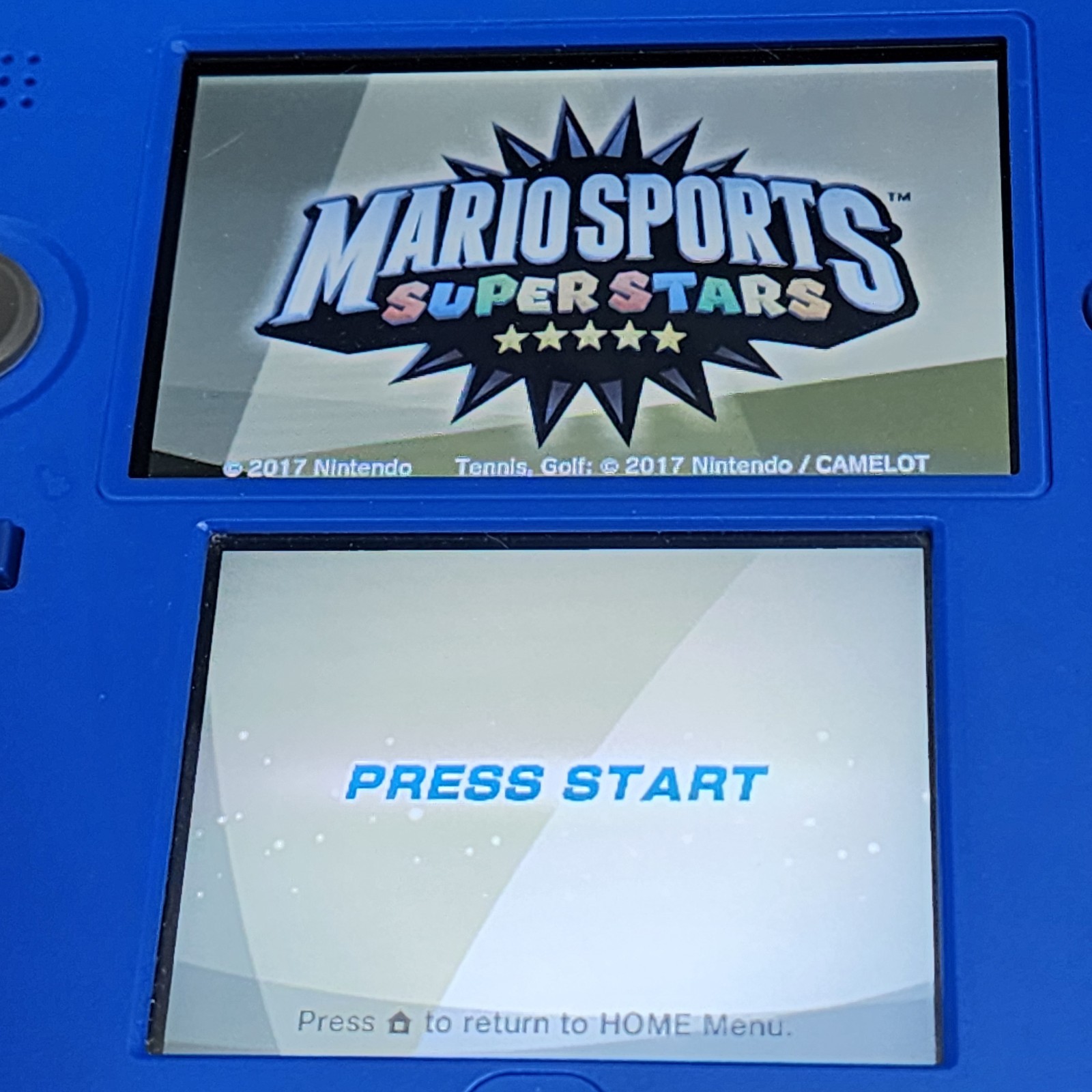 Nintendo 3DS Mario Sports Superstars Used Game Complete In Box w/ Amiibo Card