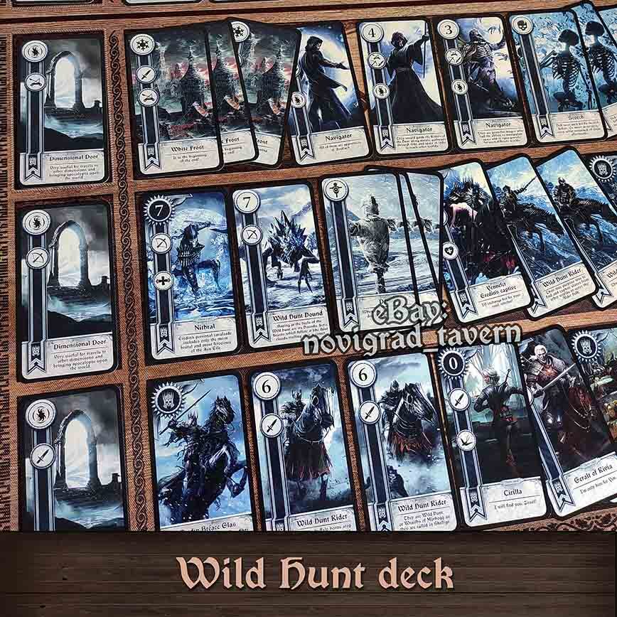 Gwent 2.0 – Witcher – 5 decks with fixed game balance + 5 new decks