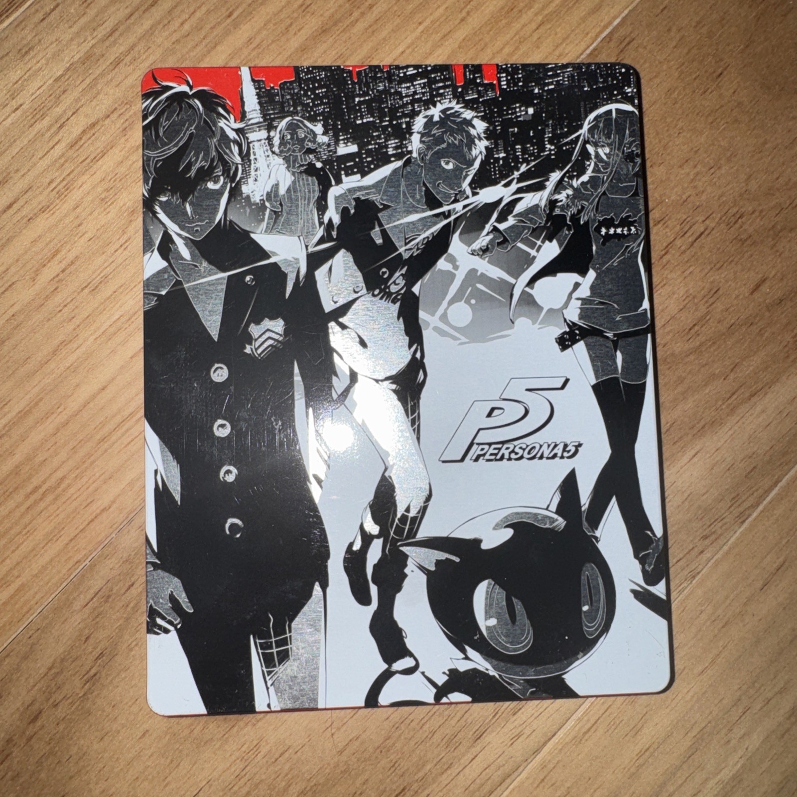 Persona 5 Steelbook Edition PlayStation 4 Case Only No Disc
