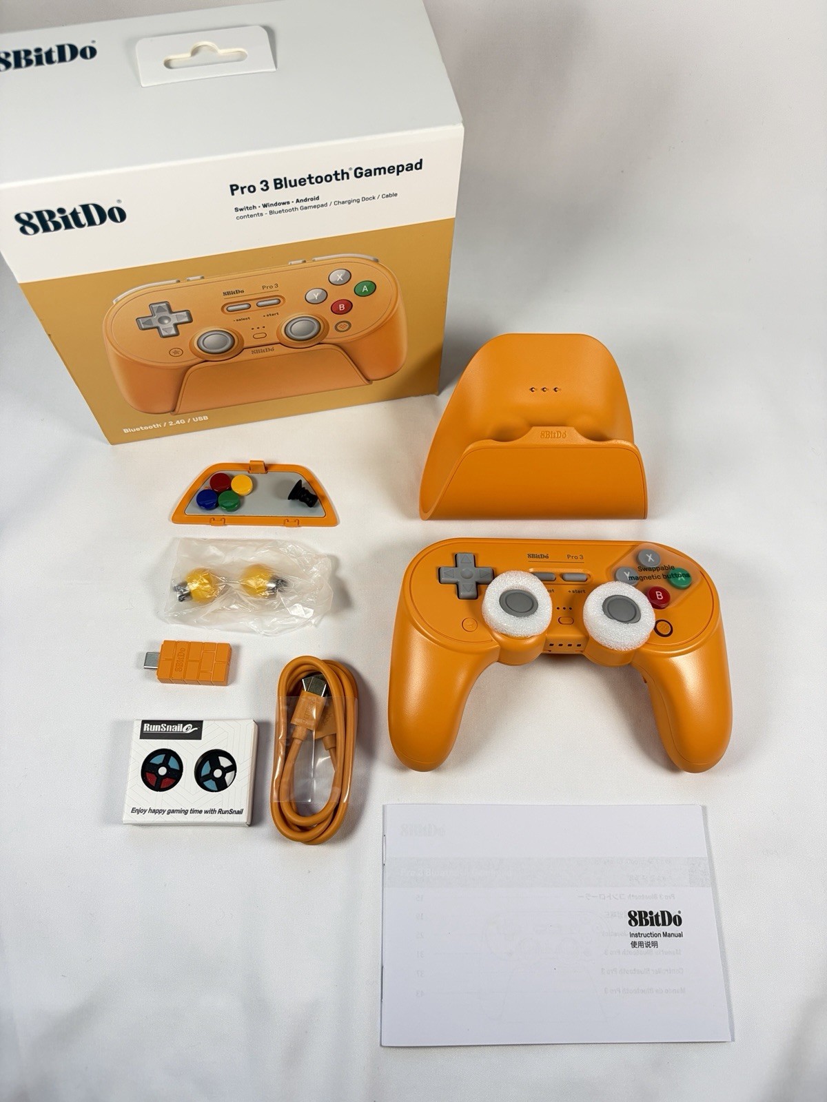 8BitDo Pro 3 Bluetooth Controller for Switch/Windows/Android – TMR Joysticks