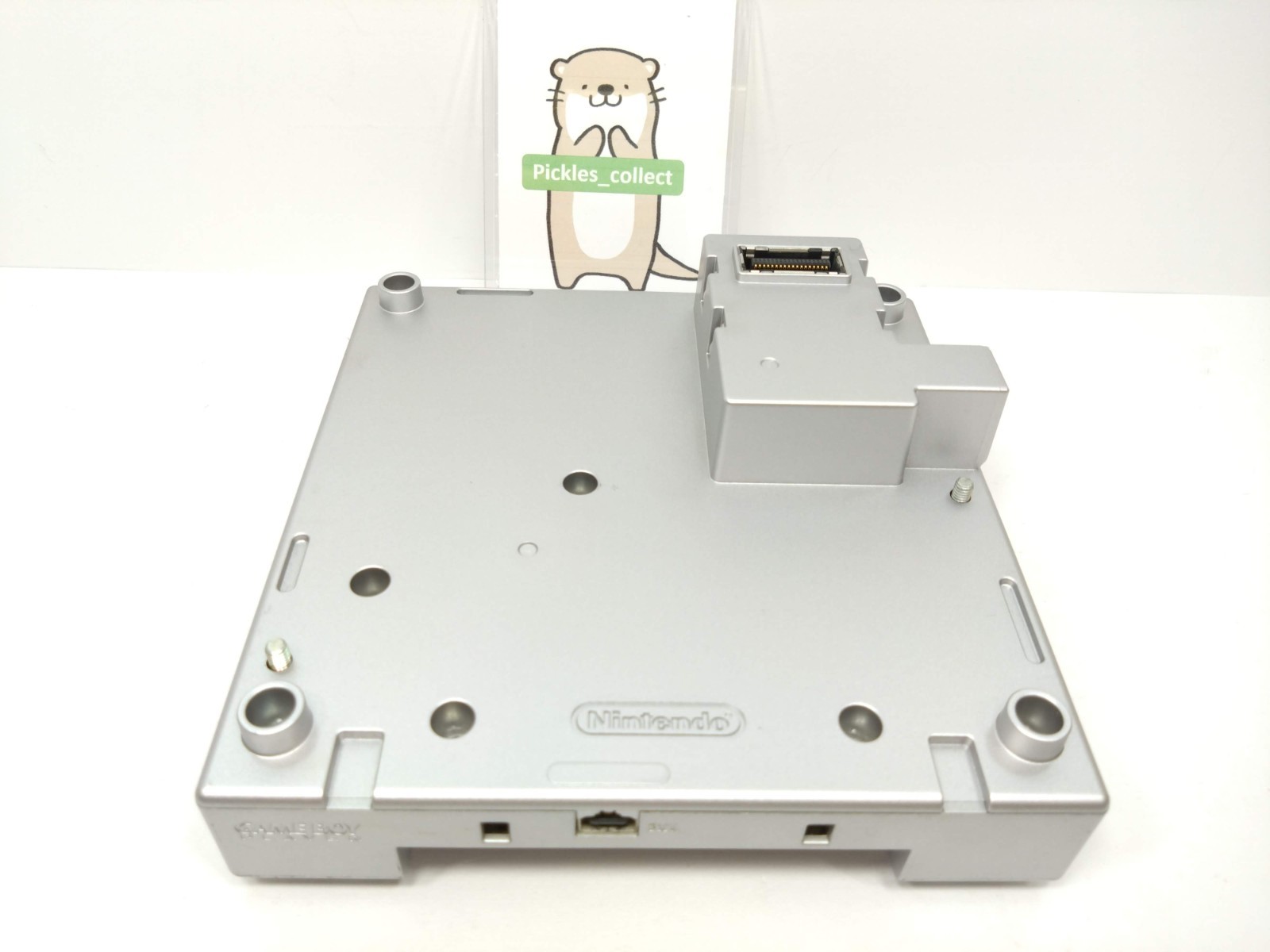 Game Boy Player DOL-017 Silver w/Startup Disc NTSC-J Nintendo Tested GC 0622H