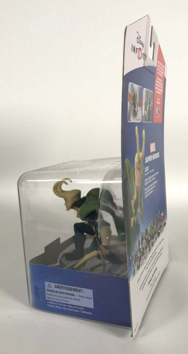 NIB LOKI Disney Infinity 2.0 Edition Marvel Super Heroes Figure ~ New & Sealed